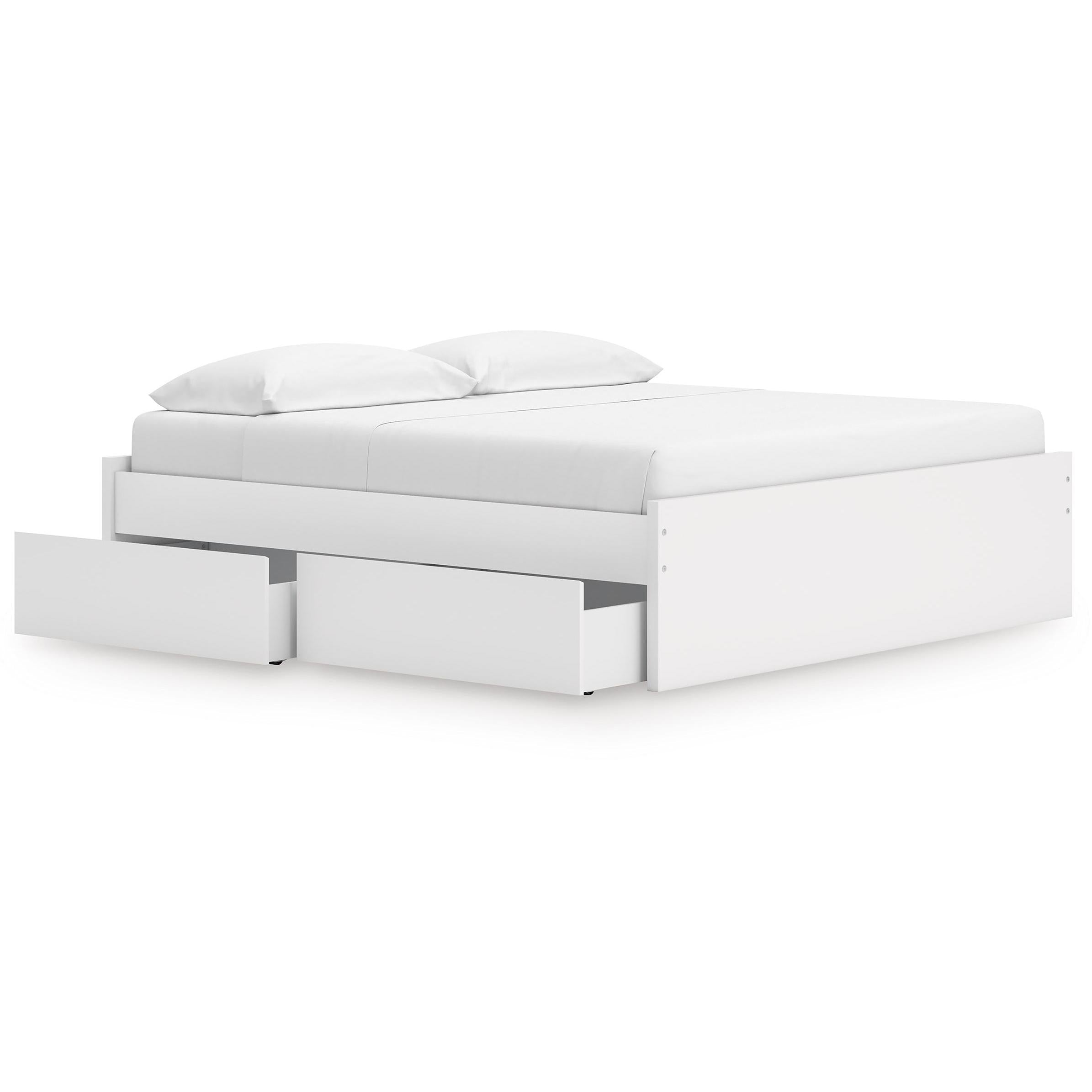 Signature Design by Ashley Onita EB9630B23 King Platform Bed with 1 Side Storage IMAGE 2
