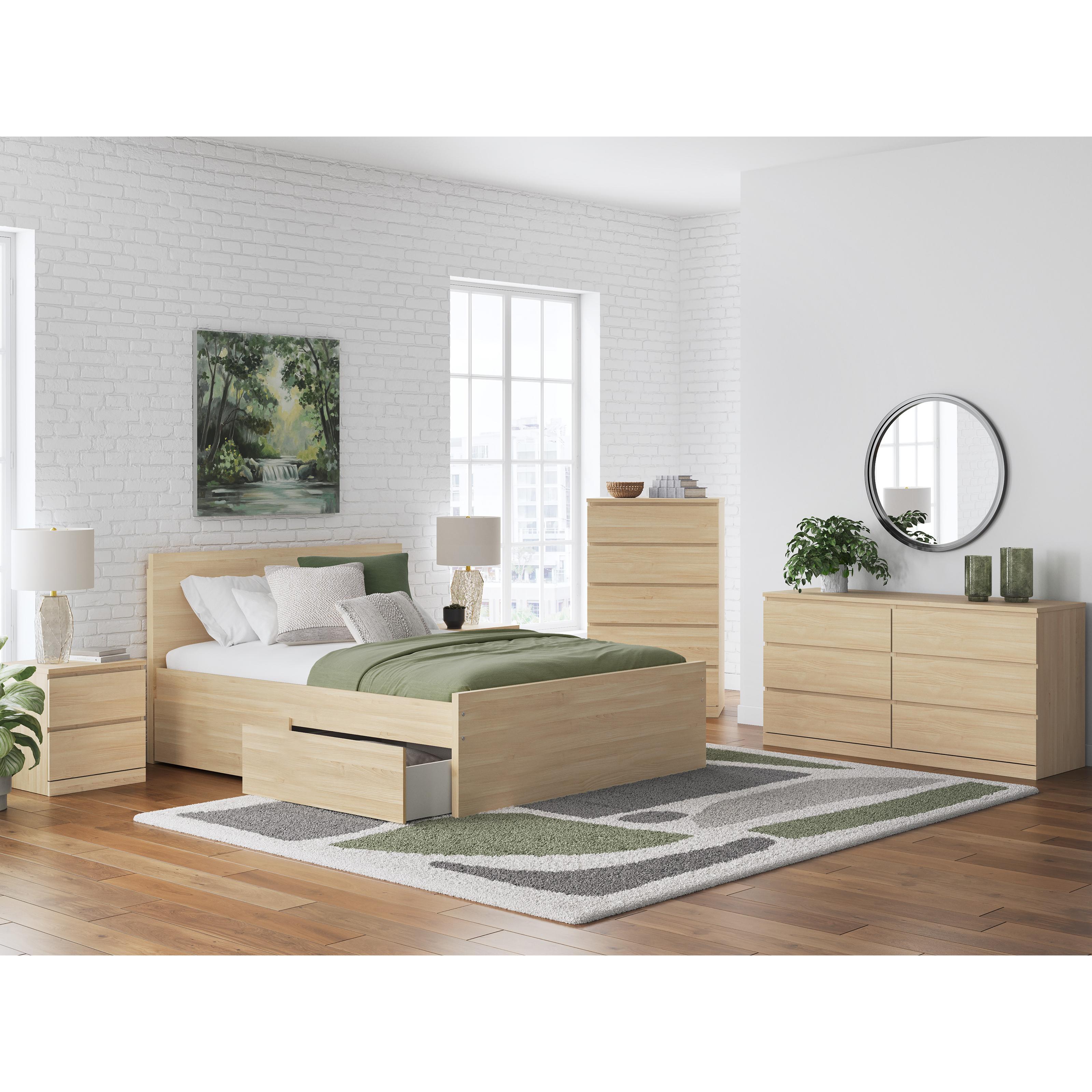 Signature Design by Ashley Onita EB9632B12 Queen Panel Platform Bed with 1 Side Storage IMAGE 10