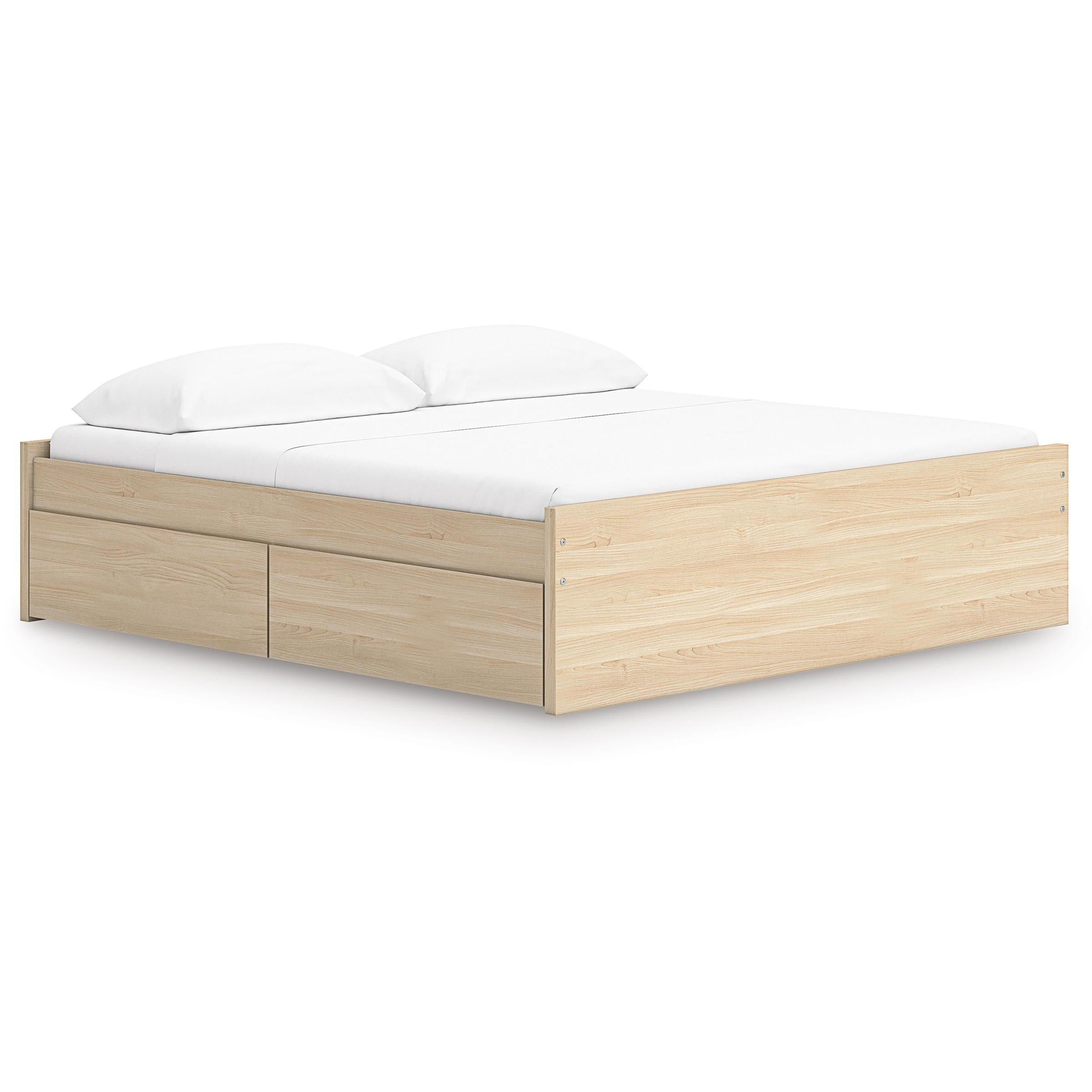 Signature Design by Ashley Onita EB9632B21 King Platform Bed with 2 Side Storage IMAGE 1