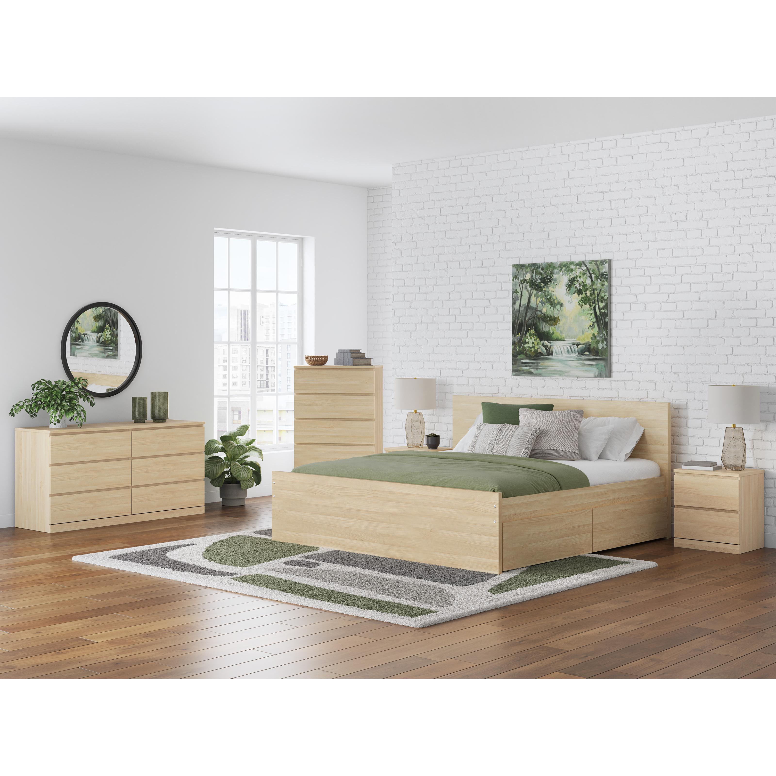 Signature Design by Ashley Onita EB9632B24 King Panel Platform Bed with 2 Side Storage IMAGE 8
