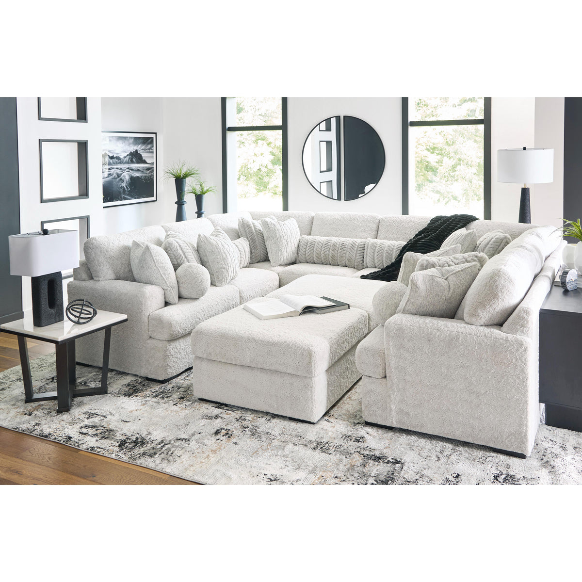 Signature Design by Ashley Cuddle Plush PC59106S10 10 pc Sectional IMAGE 1