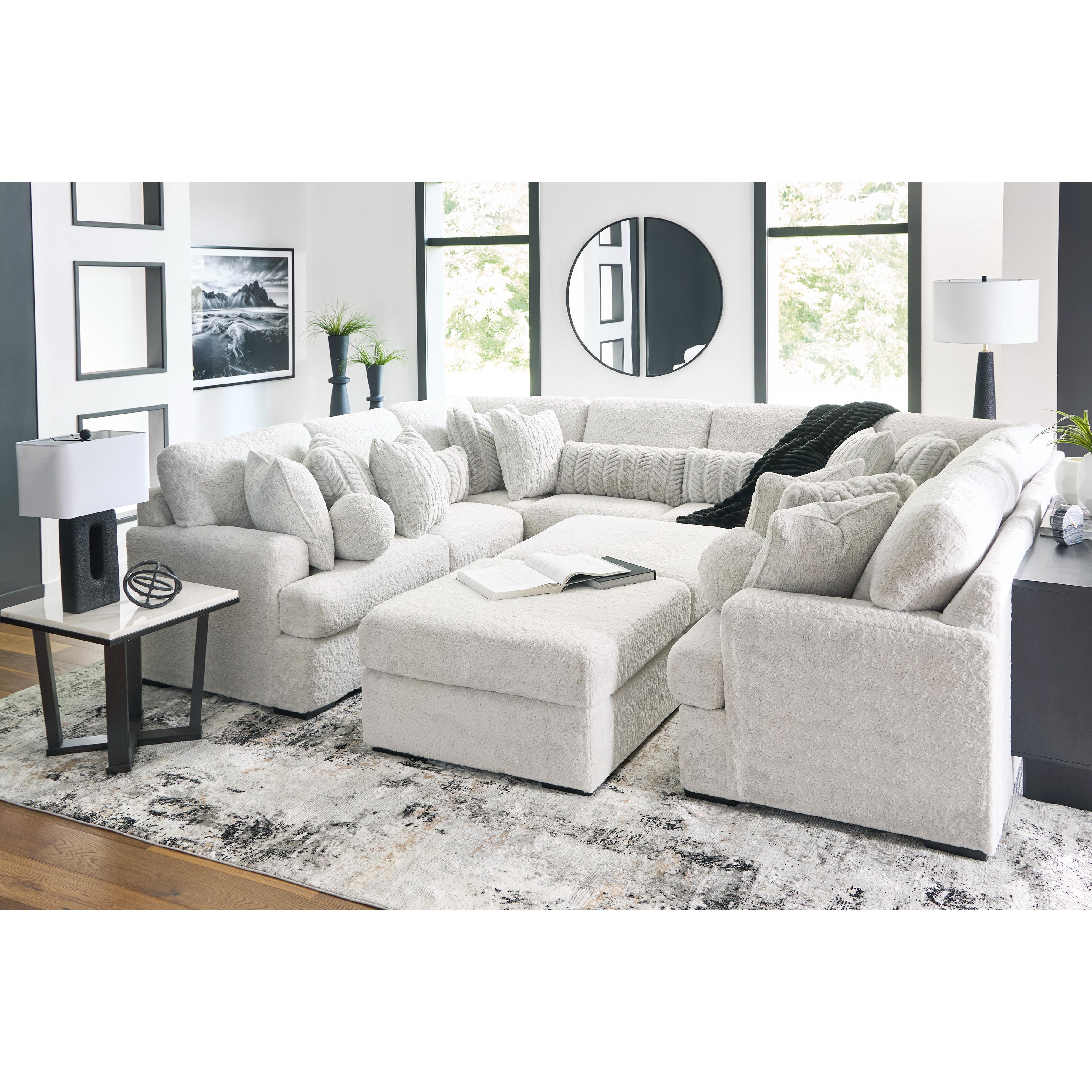Signature Design by Ashley Cuddle Plush PC59106S10 10 pc Sectional IMAGE 1