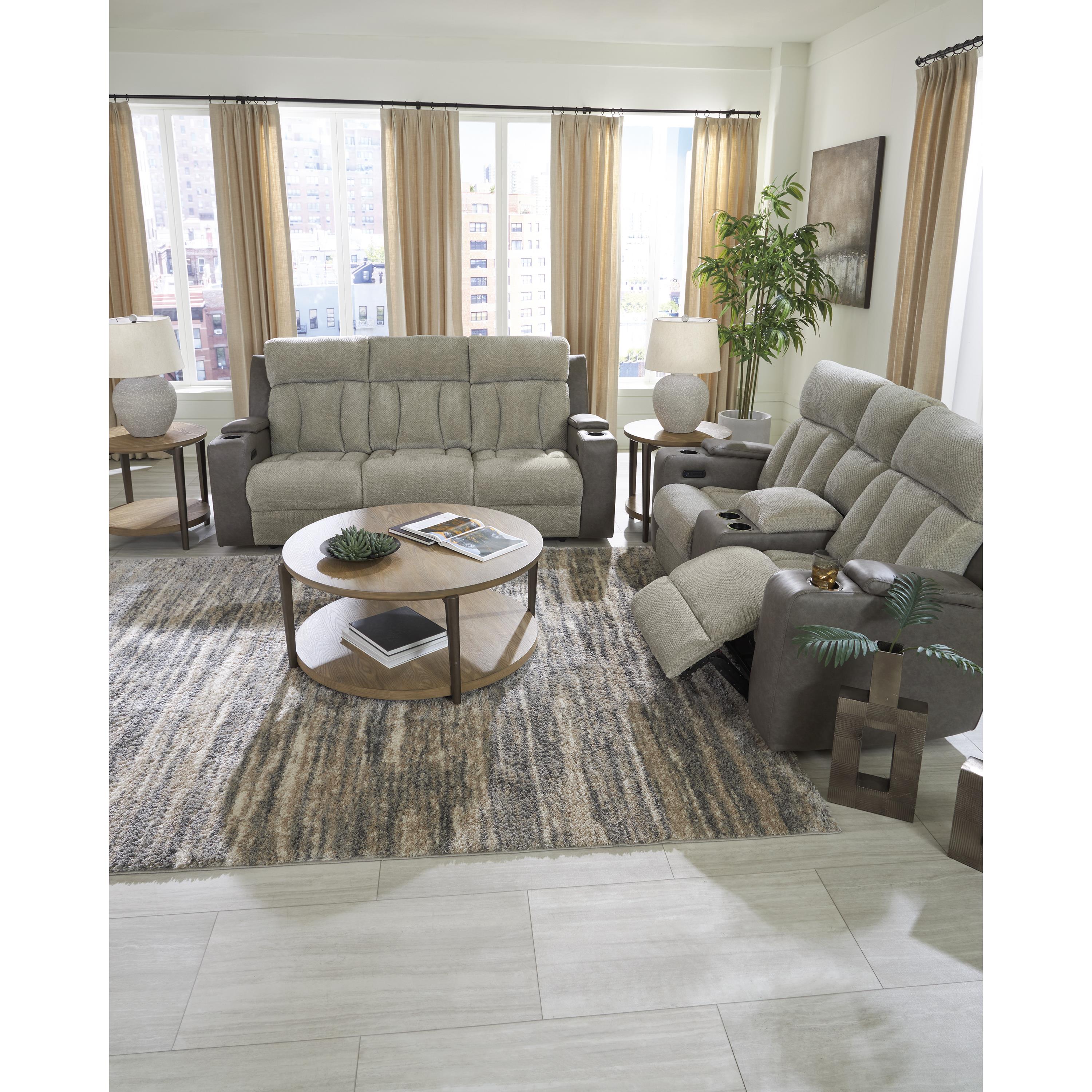 Signature Design by Ashley WhipLash PC6320418 Power Reclining Loveseat with Console and Adjustable Headrest IMAGE 10