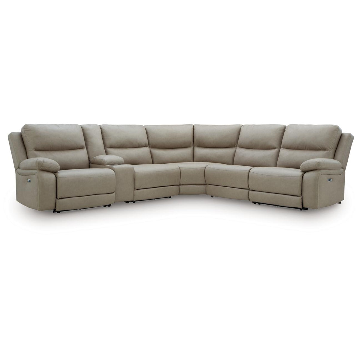 Signature Design by Ashley Narwhal Place PC99201S10 6 pc Power Reclining Sectional IMAGE 1