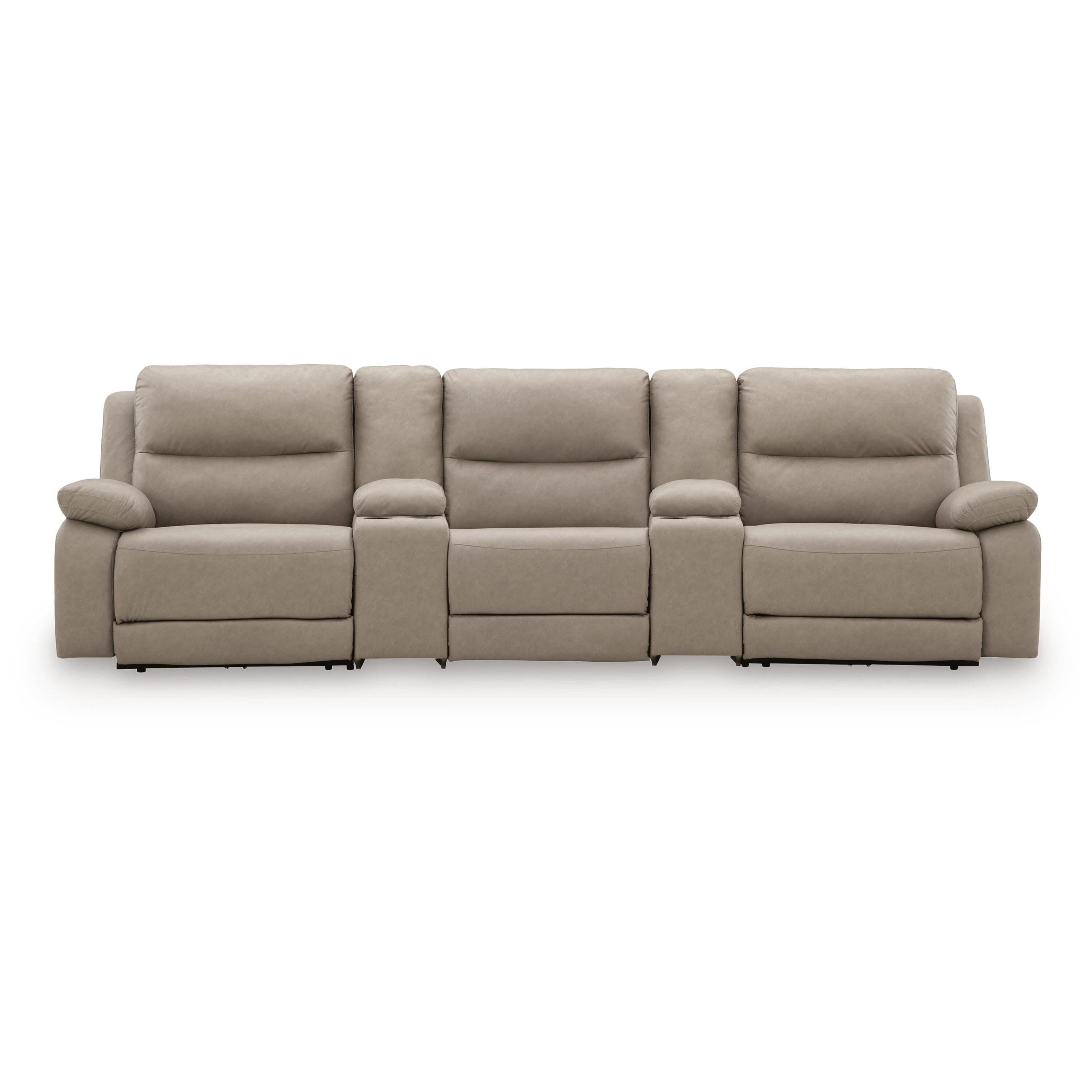 Signature Design by Ashley Narwhal Place PC99201S14 5 pc Power Reclining Sectional IMAGE 1