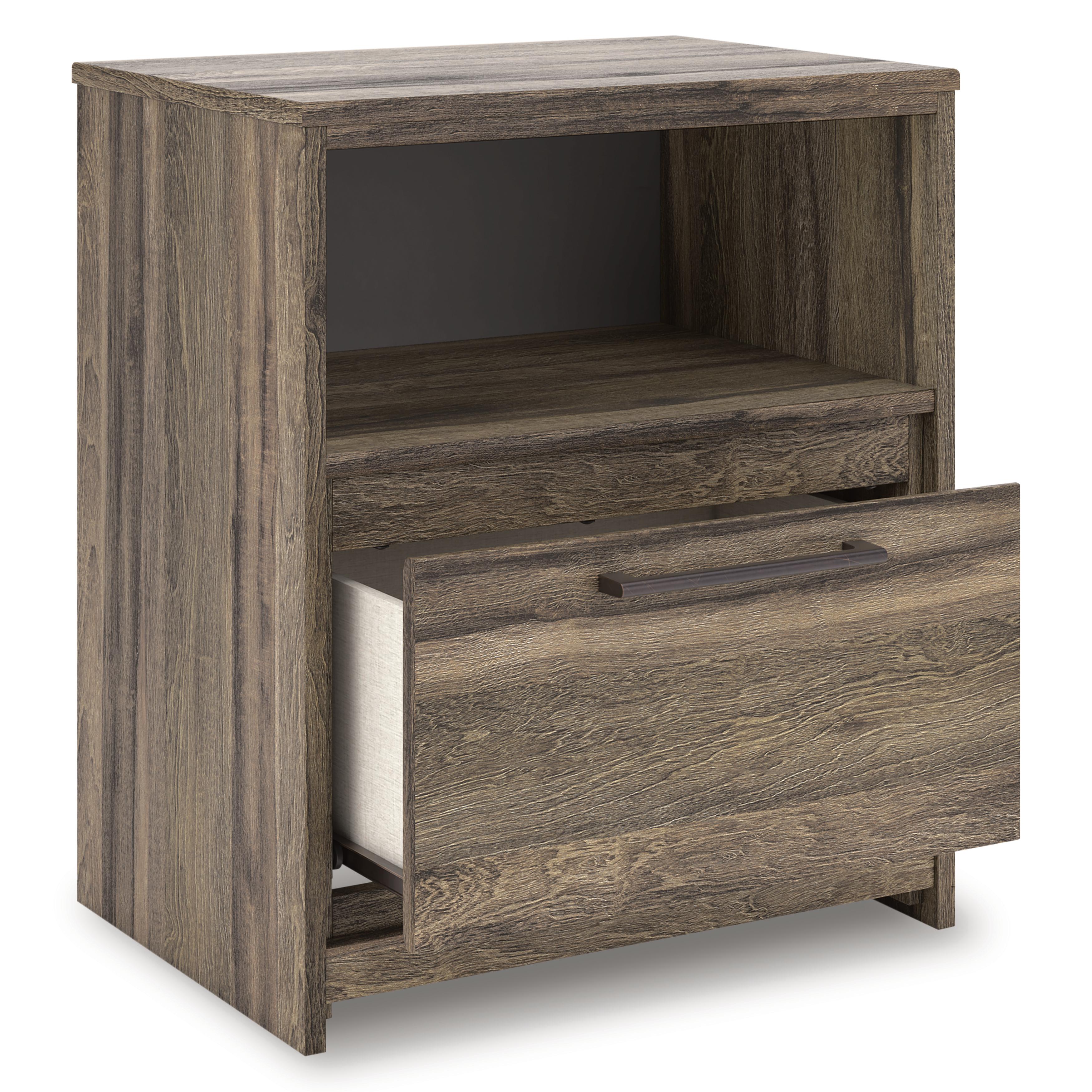 Signature Design by Ashley Elbrim PCB2005-91 One Drawer Night Stand IMAGE 2