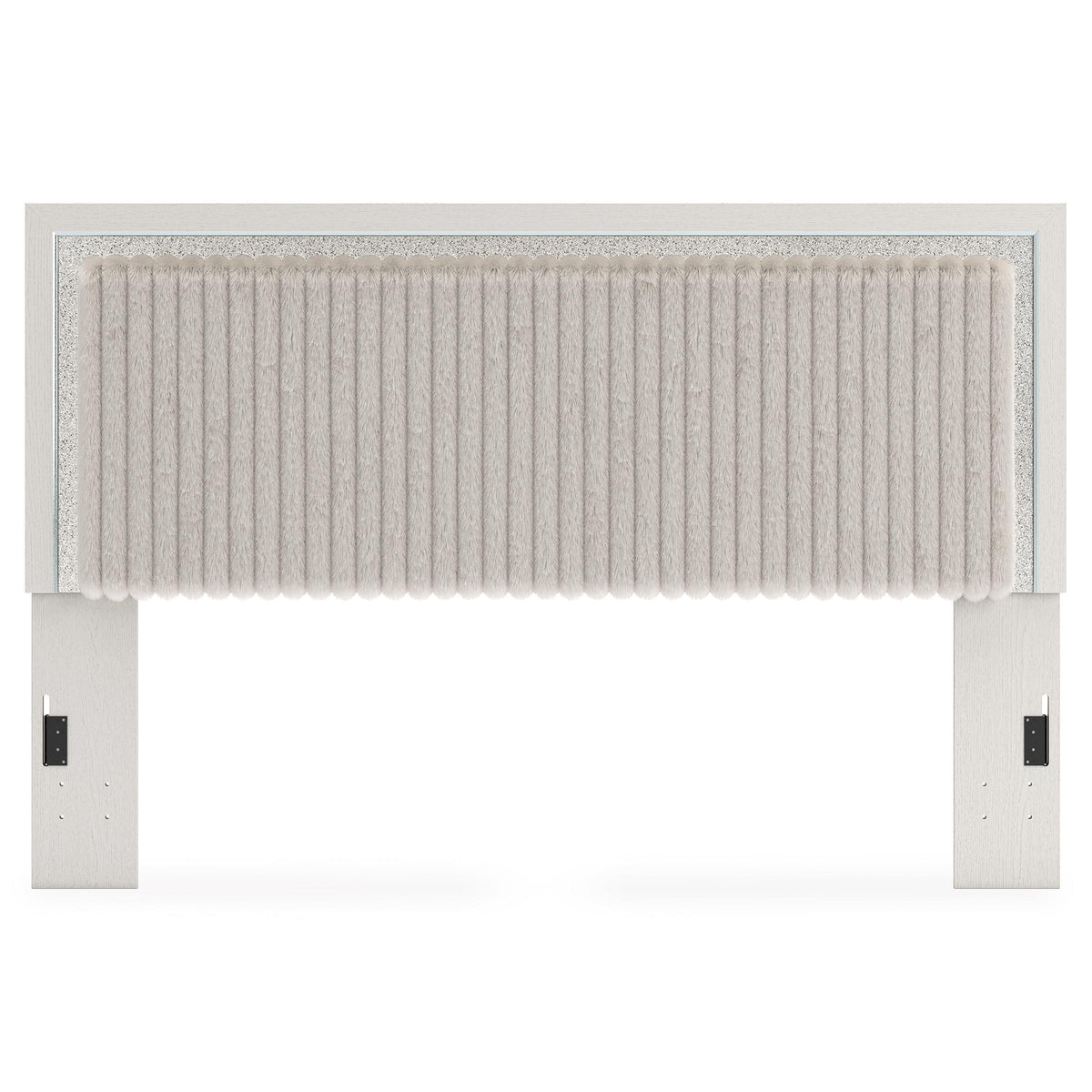 Signature Design by Ashley Zuraleus PCB3381-57 Queen Upholstered Panel Headboard IMAGE 2