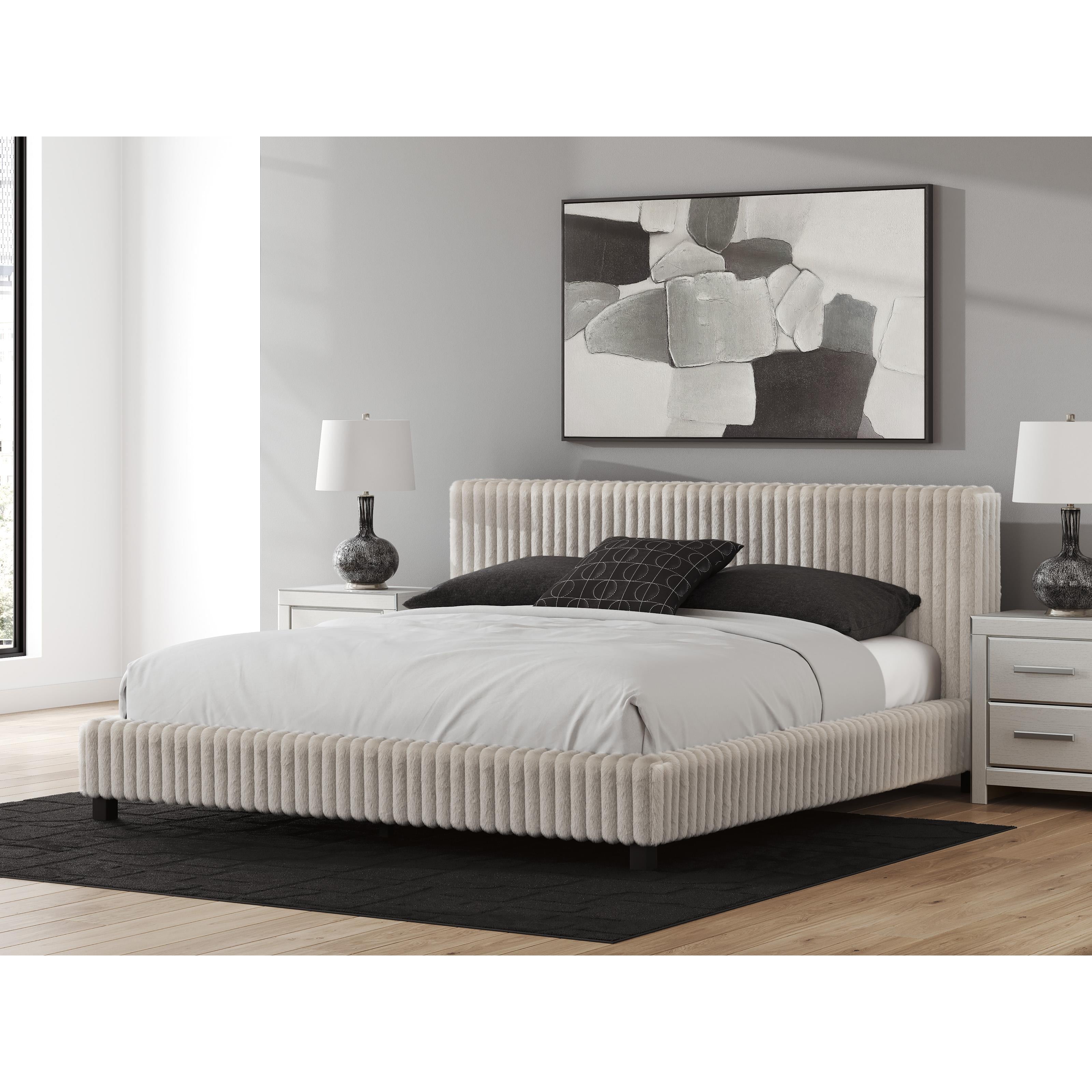 Signature Design by Ashley Zuraleus PCB3381B13 King Upholstered Bed IMAGE 9