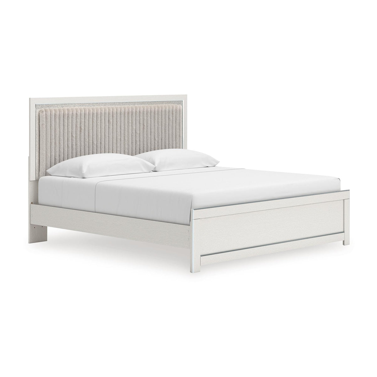 Signature Design by Ashley Zuraleus PCB3381B8 King Upholstered Panel Bed IMAGE 1
