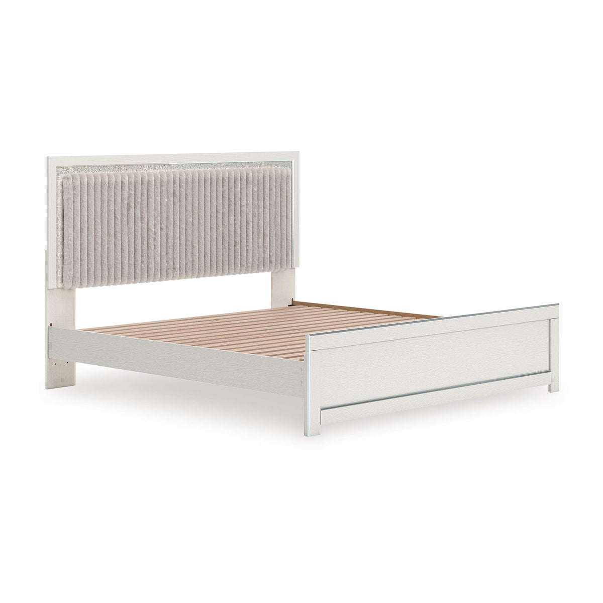 Signature Design by Ashley Zuraleus PCB3381B8 King Upholstered Panel Bed IMAGE 3