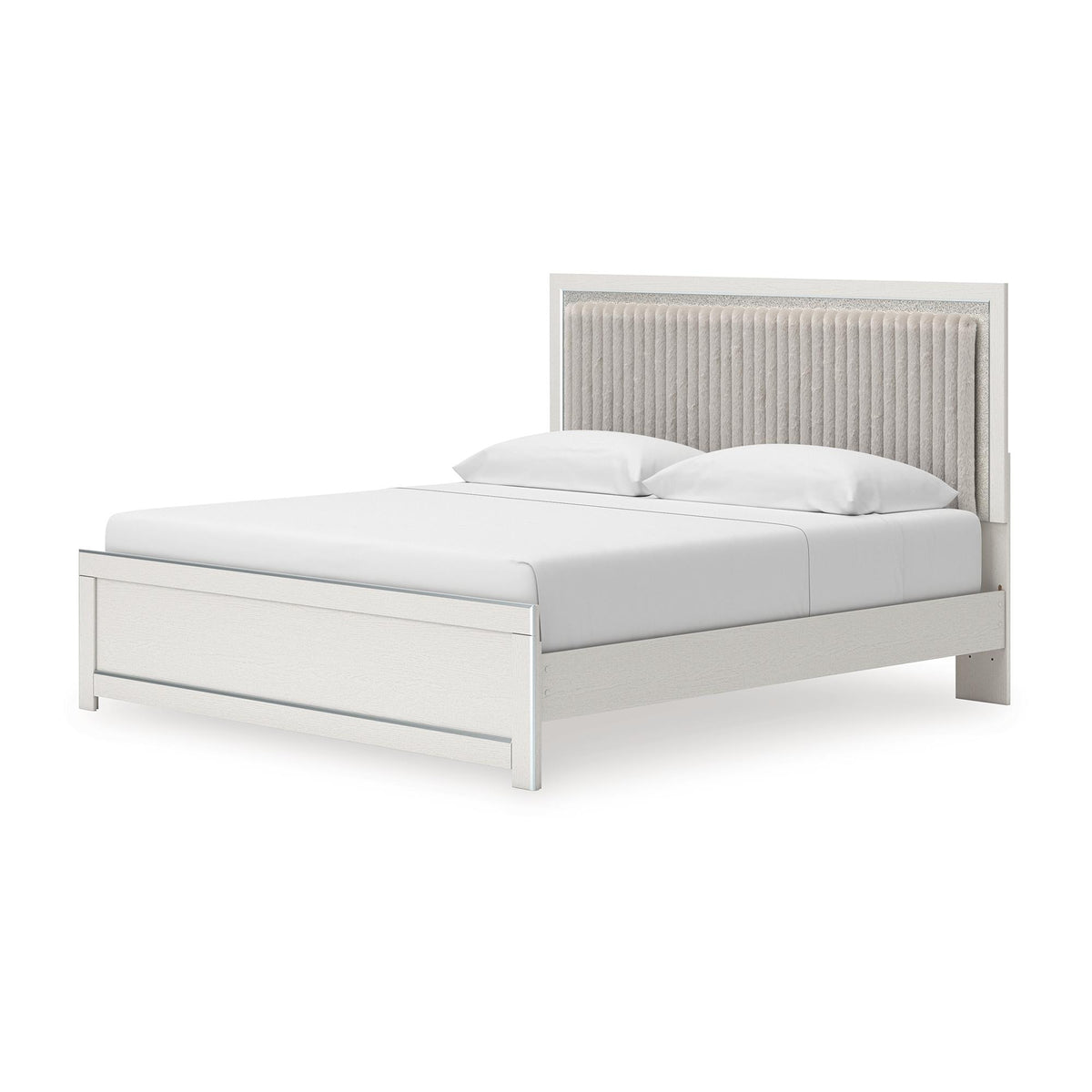 Signature Design by Ashley Zuraleus PCB3381B8 King Upholstered Panel Bed IMAGE 4