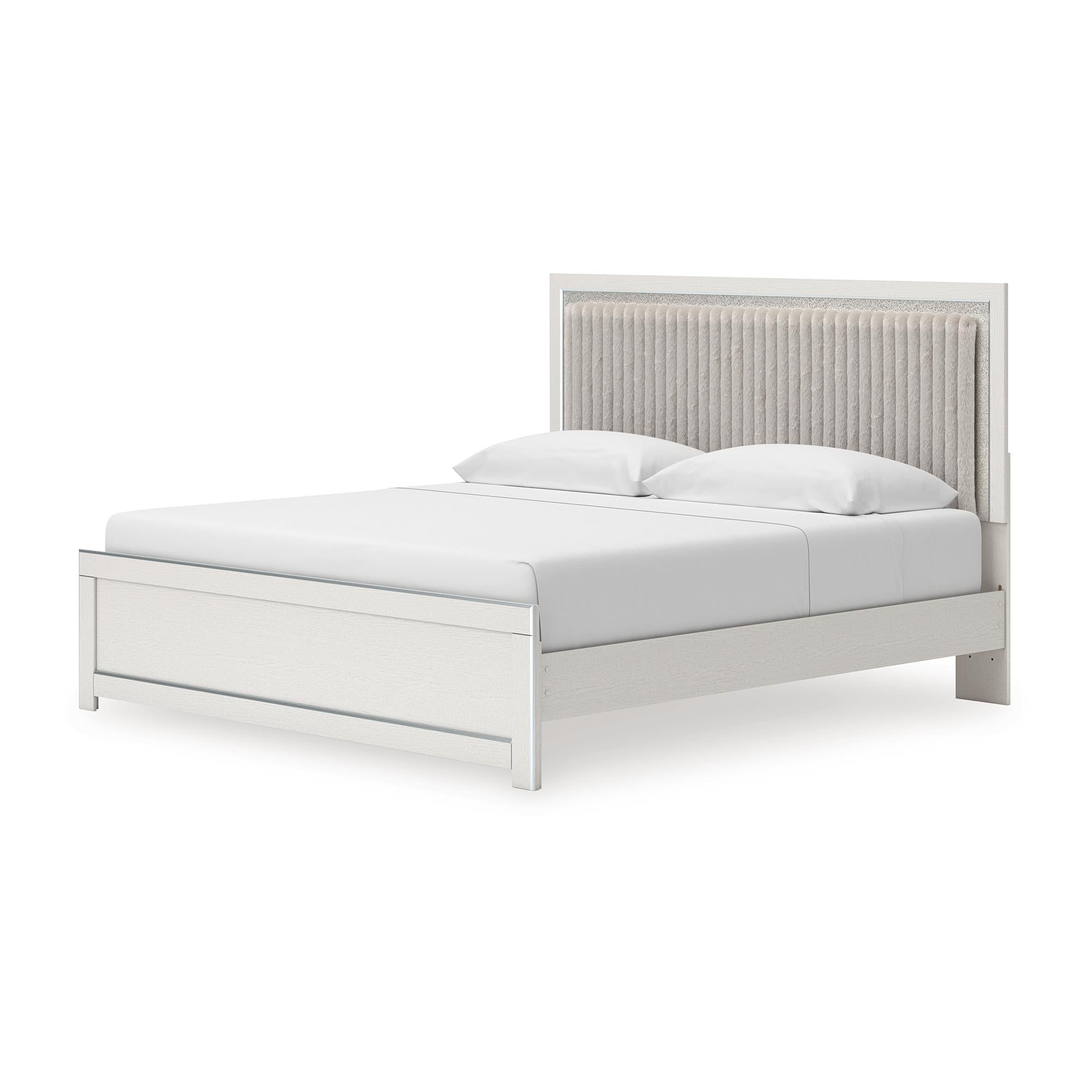 Signature Design by Ashley Zuraleus PCB3381B8 King Upholstered Panel Bed IMAGE 4