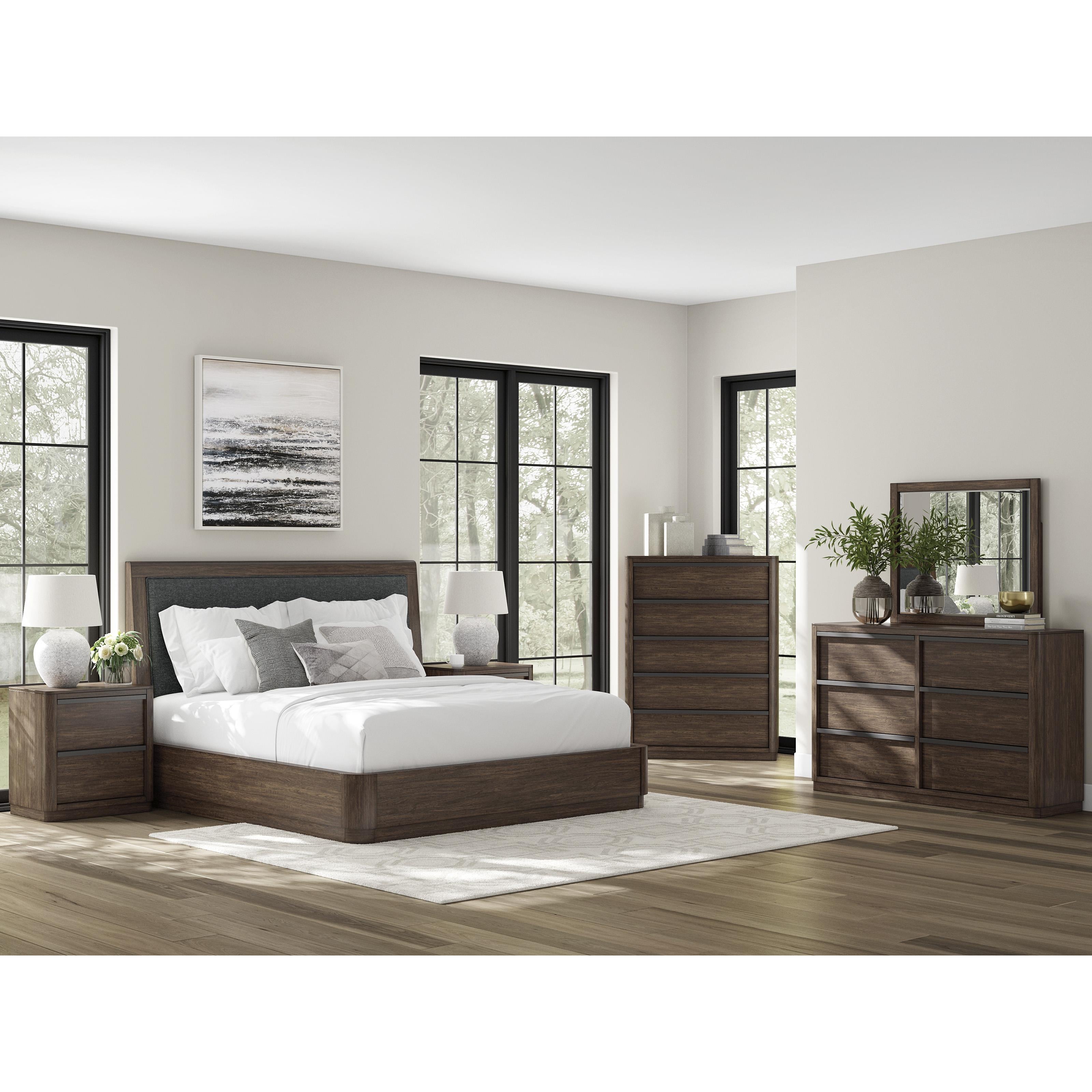 Signature Design by Ashley Dilenno PCB857B8 King Upholstered Panel Bed IMAGE 6