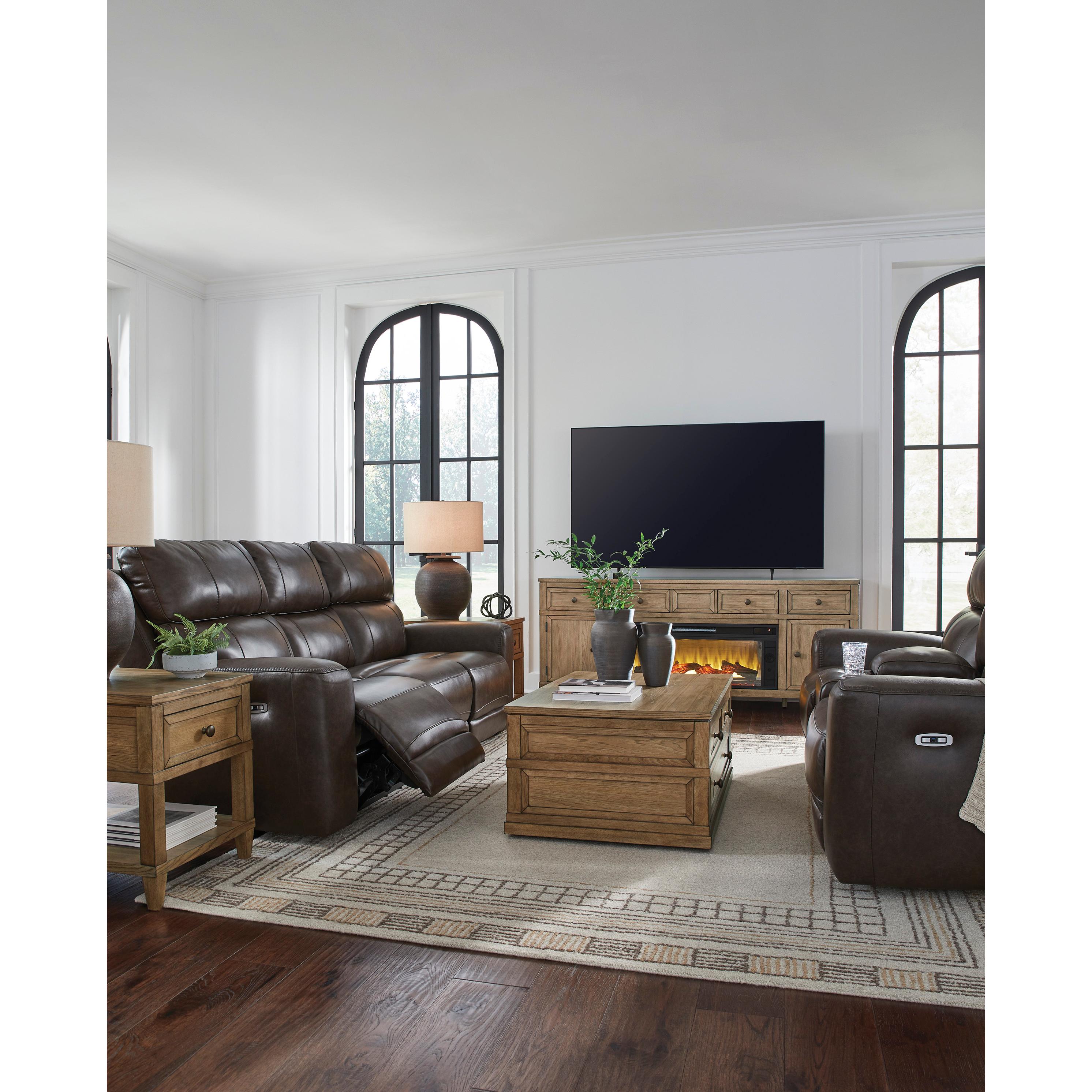 Signature Design by Ashley Crossplex PCU6450618 Power Reclining Loveseat with Console and Adjustable Headrest IMAGE 13