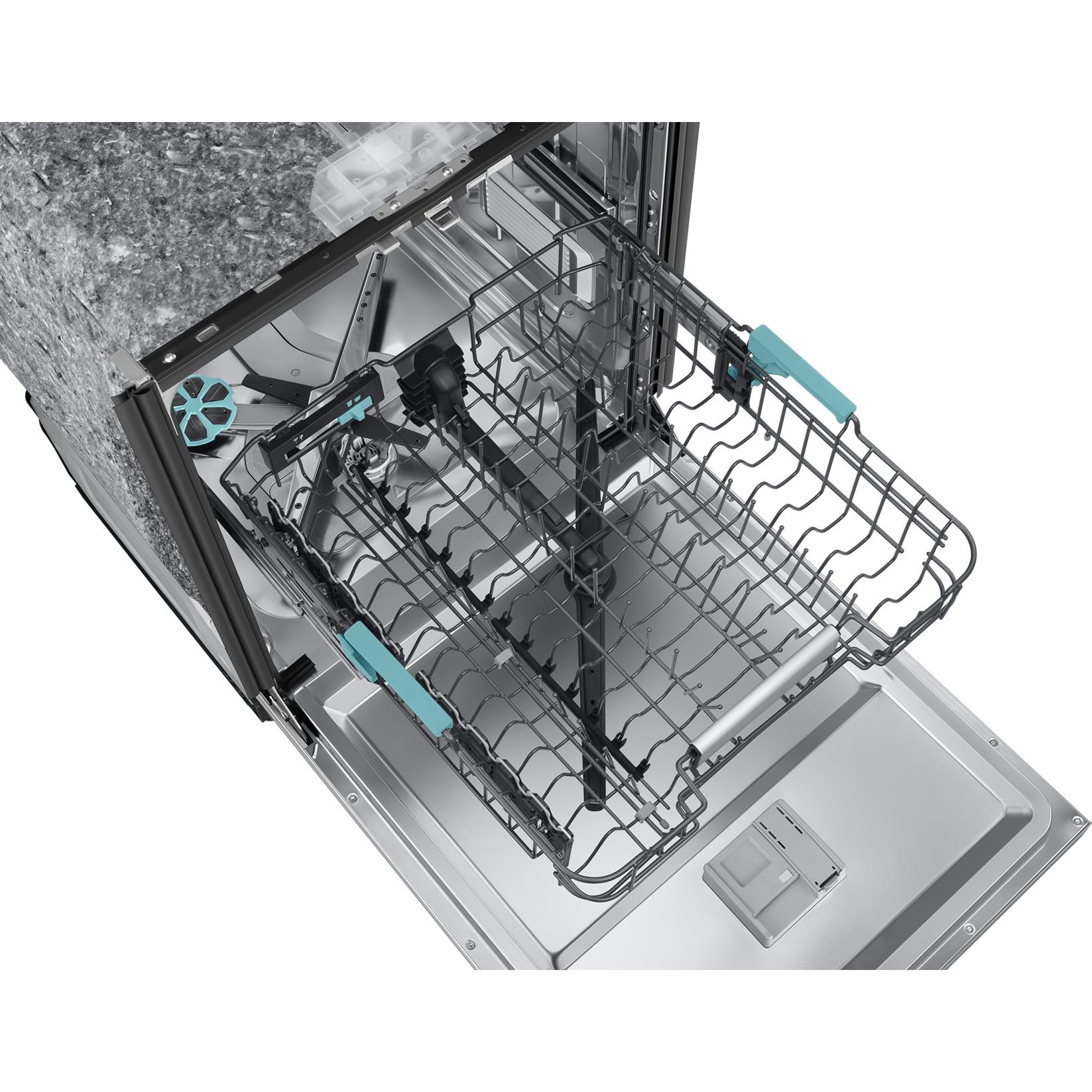 Samsung Bespoke Built-In Dishwasher with Third Rack and AI Wash DW90F89T0USRAA IMAGE 8