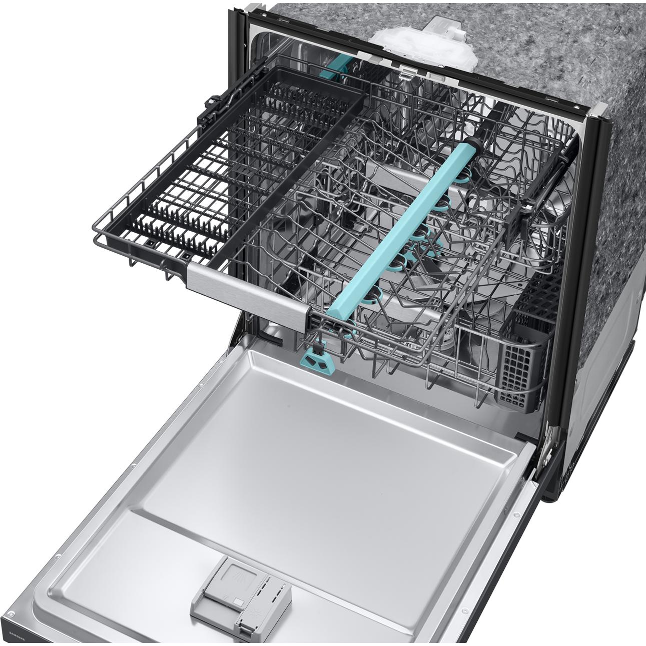 Samsung Bespoke Built-In Dishwasher with Third Rack and AI Wash DW90F89T0UMTAA IMAGE 7