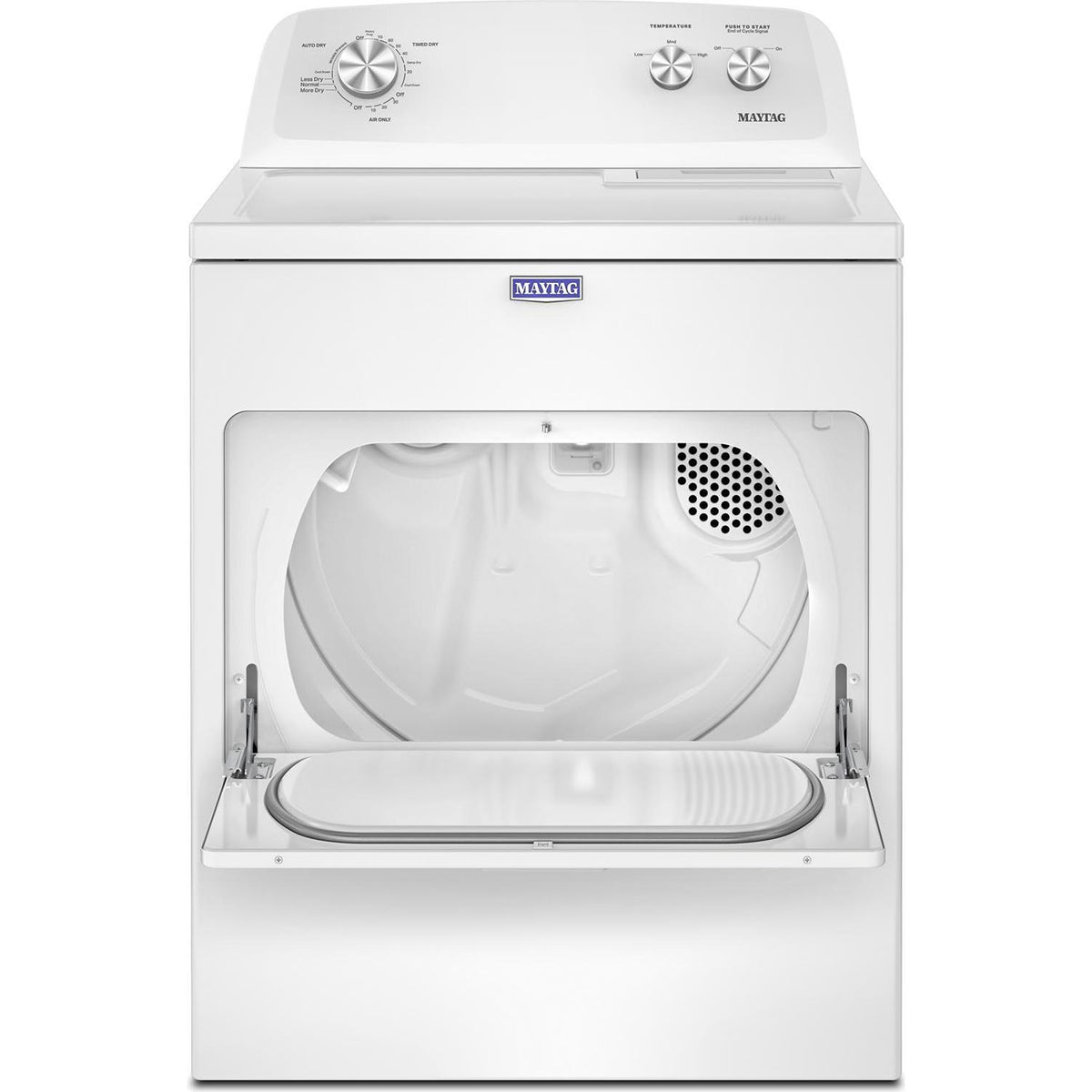 Maytag 7.0 cu. ft. Top Load Electric Dryer with Wrinkle Prevent YMED4005SW IMAGE 2