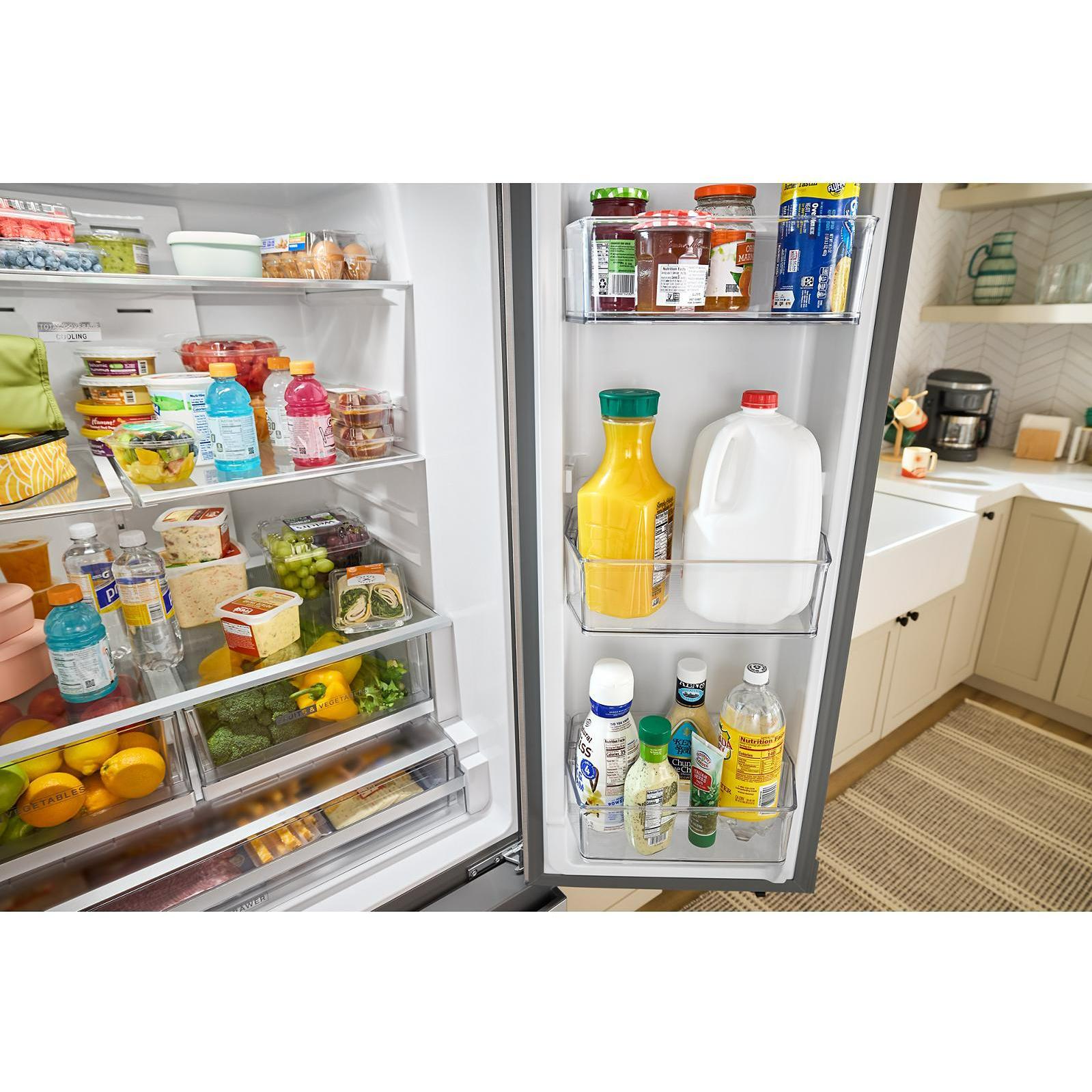 Whirlpool 36-inch, 31 cu. ft. Freestanding French 3- Door Refrigerator with Internal Water Dispenser WRFF3336SZ IMAGE 14