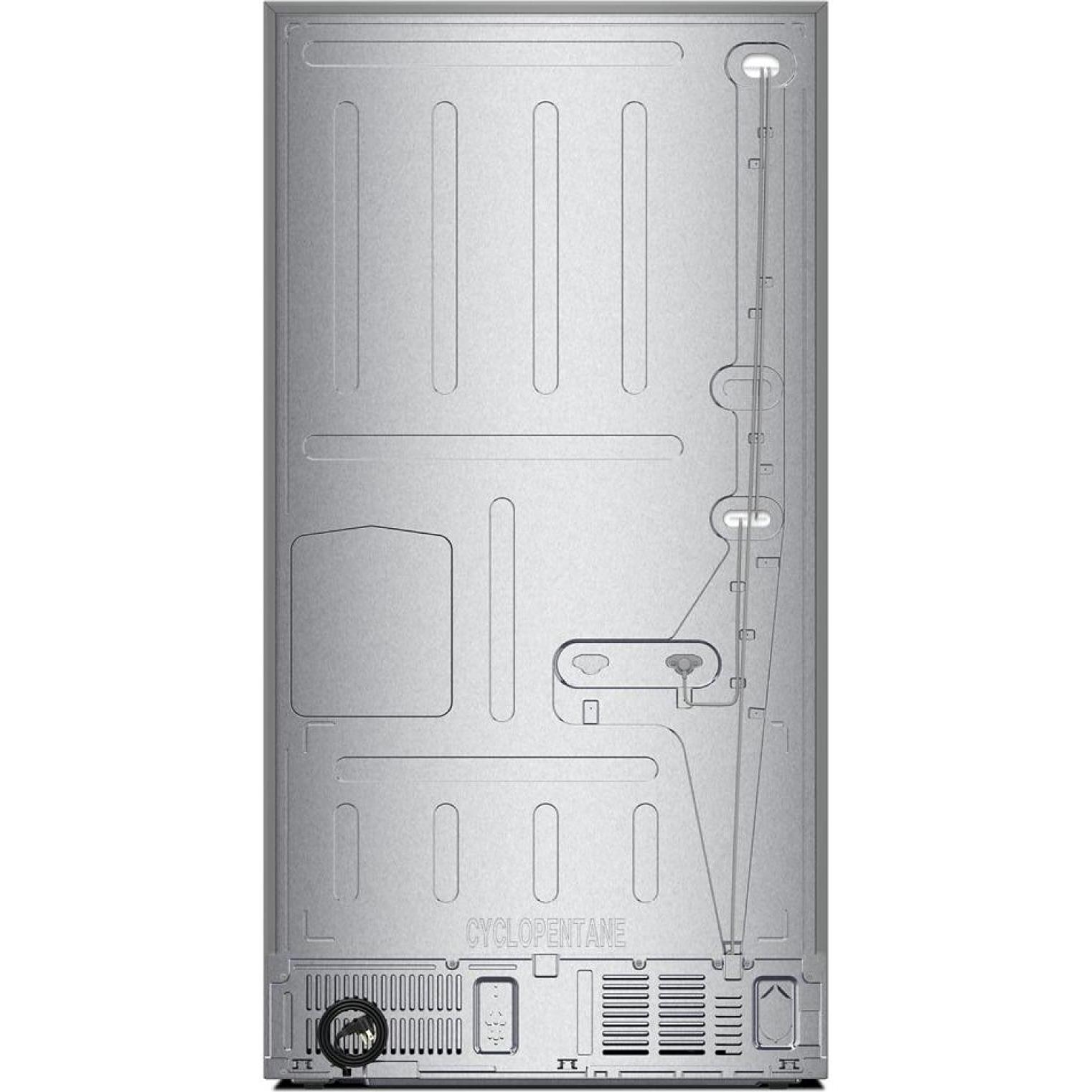 Whirlpool 36-inch, 31 cu. ft. Freestanding French 3- Door Refrigerator with Internal Water Dispenser WRFF3336SZ IMAGE 6