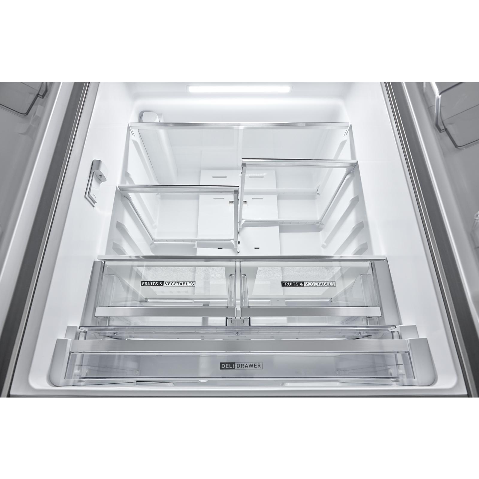 Whirlpool 36-inch, 31 cu. ft. Freestanding French 3- Door Refrigerator with Internal Water Dispenser WRFF3336SZ IMAGE 7