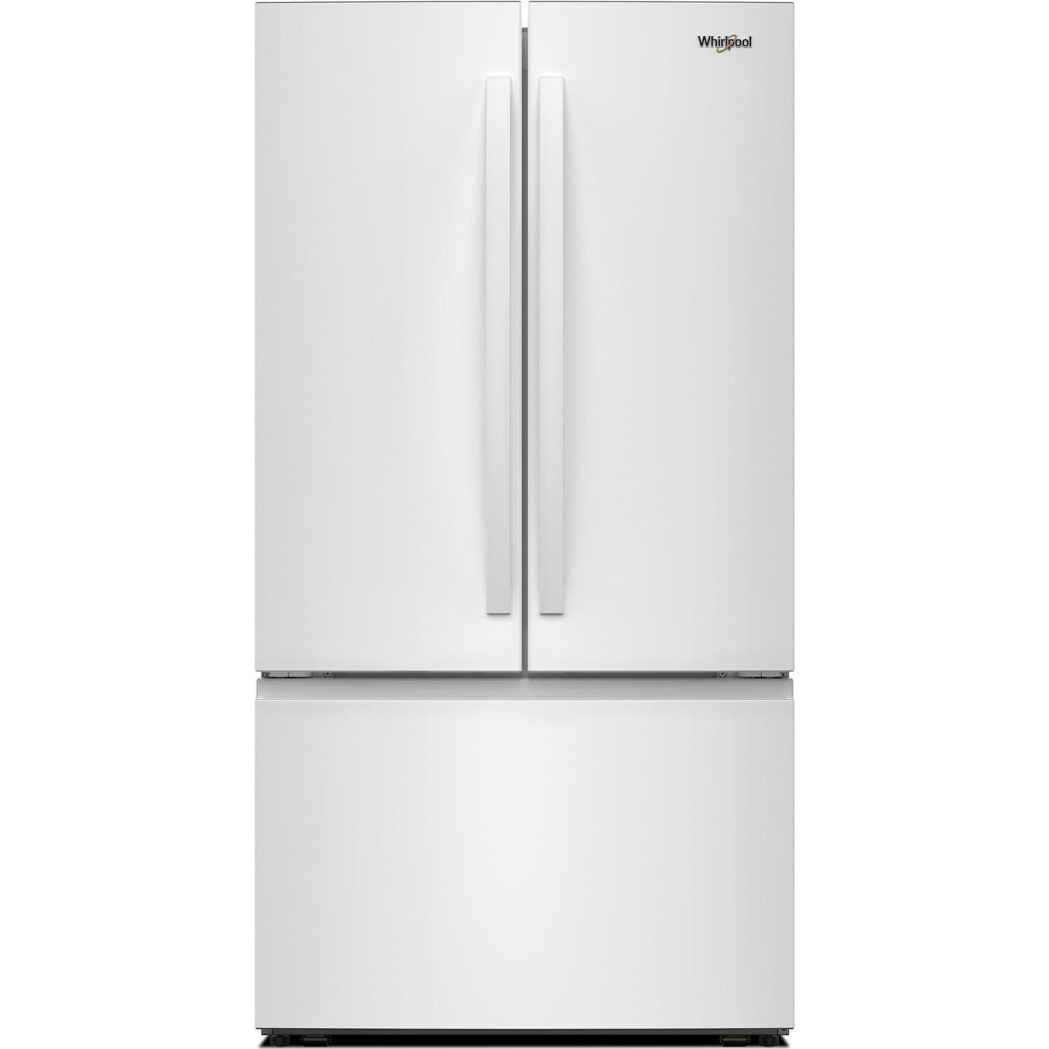 Whirlpool 36-inch, 31 cu. ft. Freestanding French 3- Door Refrigerator with Internal Water Dispenser WRFF3336SW IMAGE 1