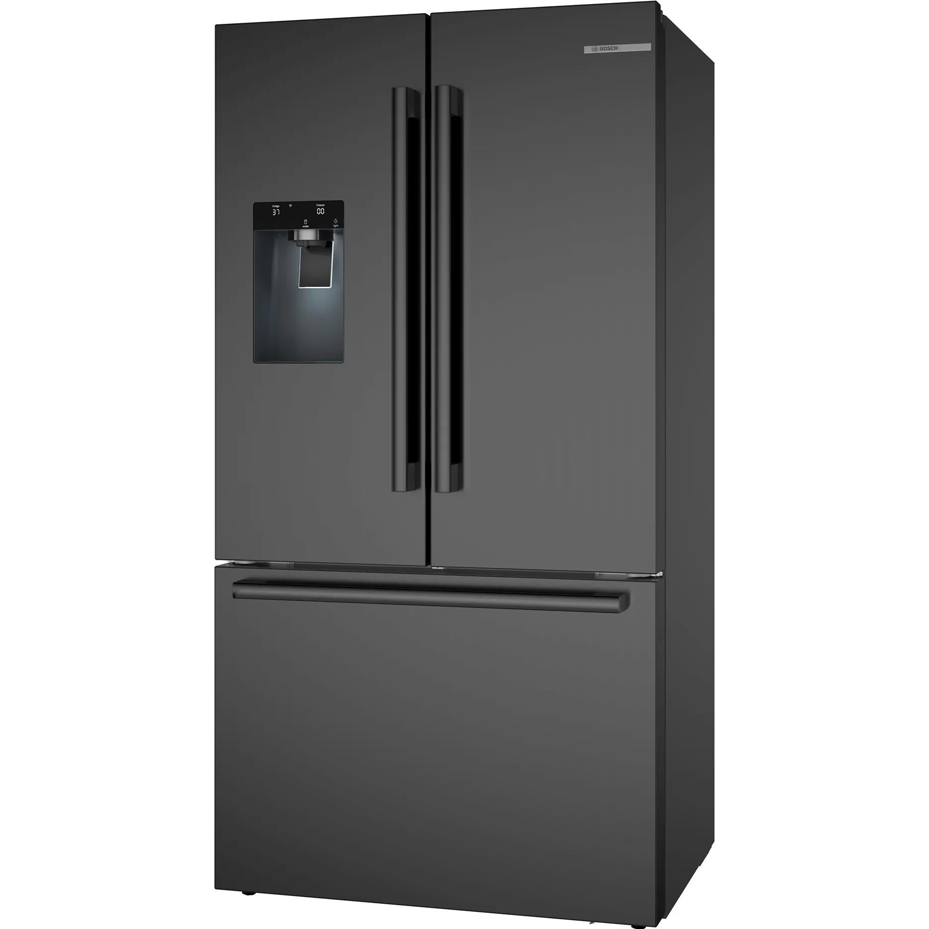 Bosch 36-inch, 21.6 cu. ft. Counter-Depth French 3-Door Refrigerator with Water and Ice Dispensing System B36CD52SNB IMAGE 5