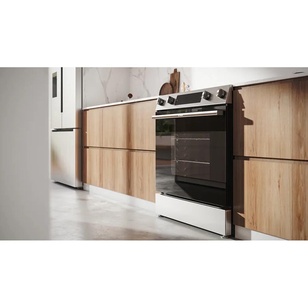Bosch 30-inch Slide-in Electric Range with Convection Technology HEF1050MC IMAGE 17