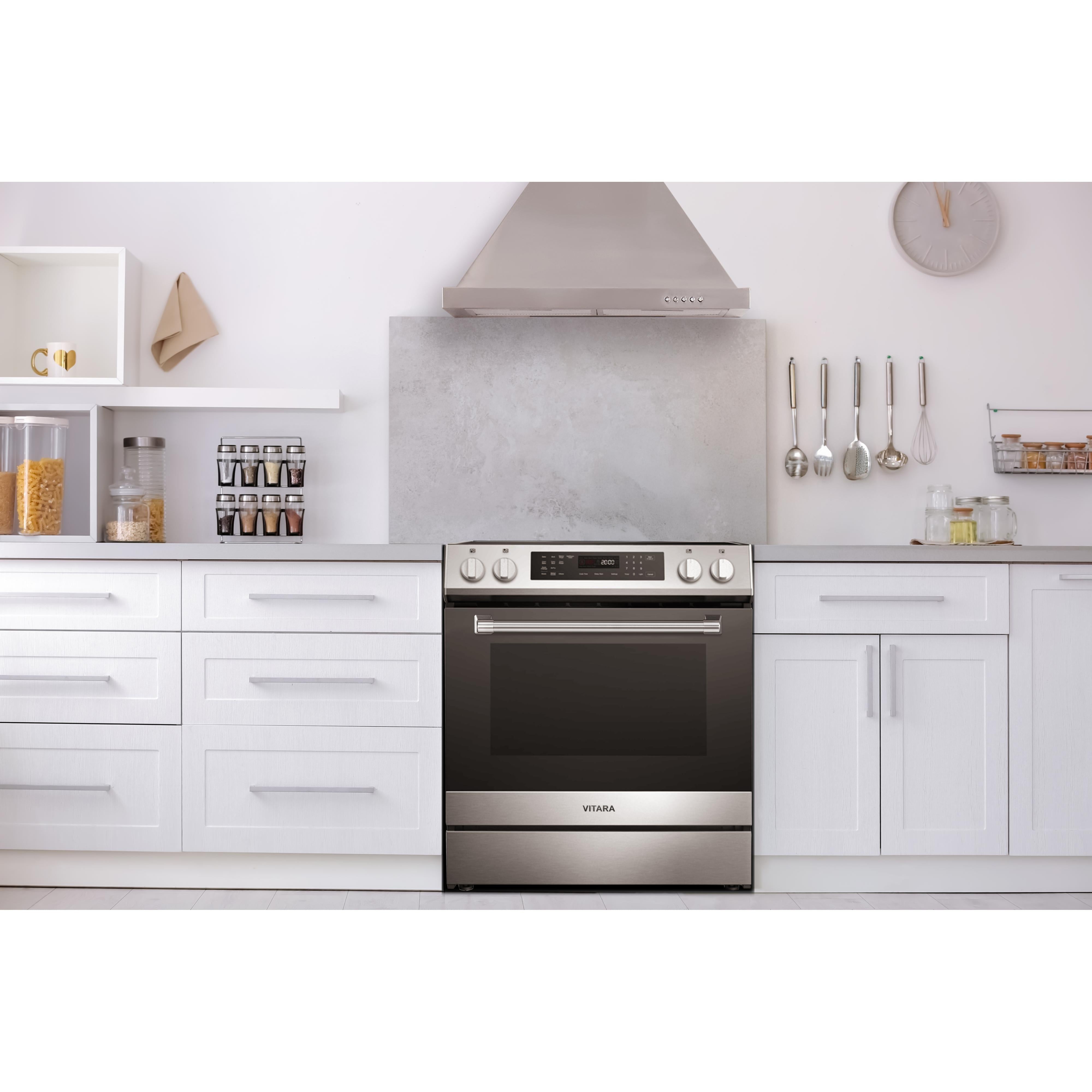 Vitara 30-inch Electric Range V30MES12-LT IMAGE 2