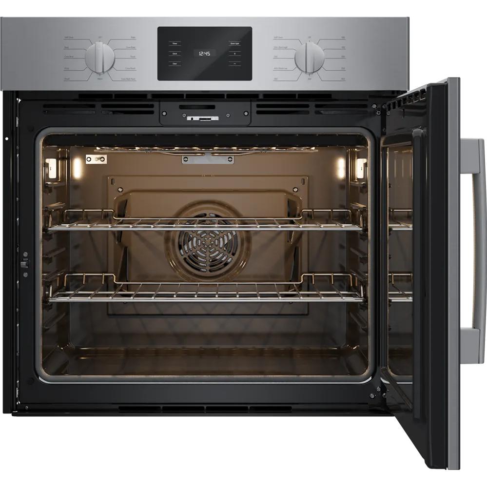 Bosch 30-inch, 4.6 cu. ft. Built-in Single Wall Oven with Convection Technology - Right SideOpening Door HBL5455RUC IMAGE 5