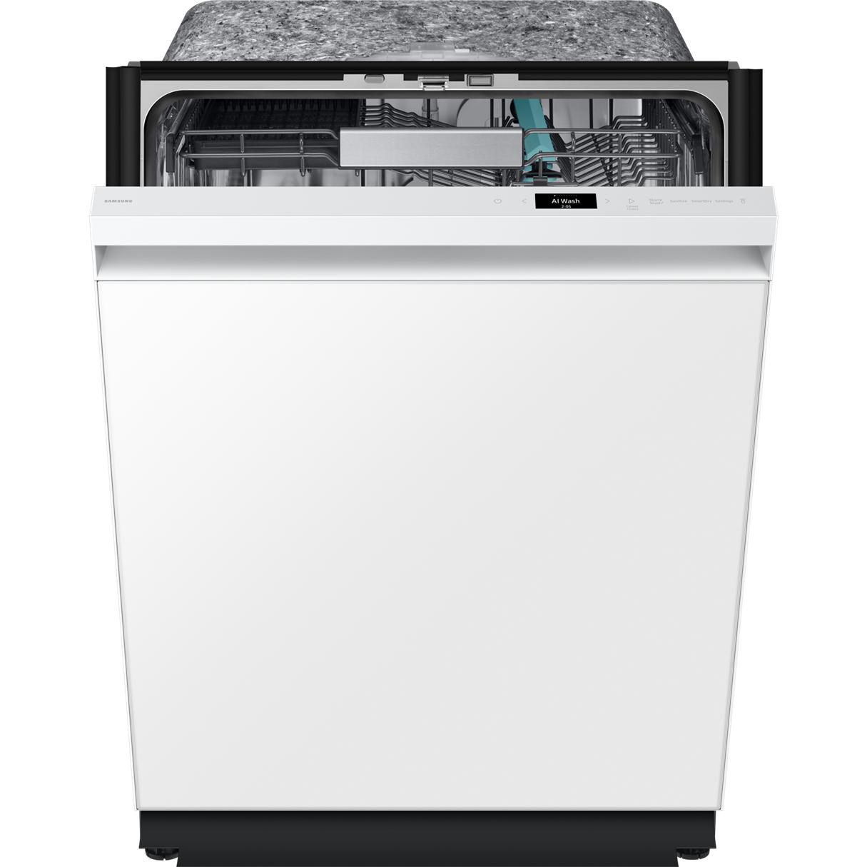 Samsung Bespoke Built-In Dishwasher with Third Rack and AI Wash DW90F89T0U12AA IMAGE 4