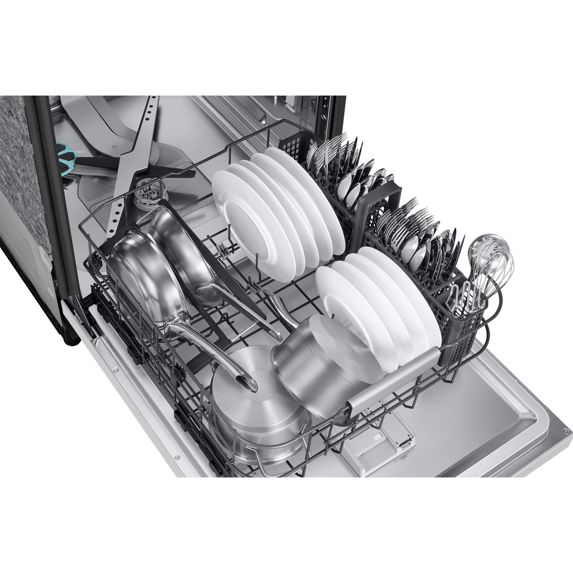 Samsung Bespoke Built-In Dishwasher with Third Rack and AI Wash DW90F89T0U12AA IMAGE 9