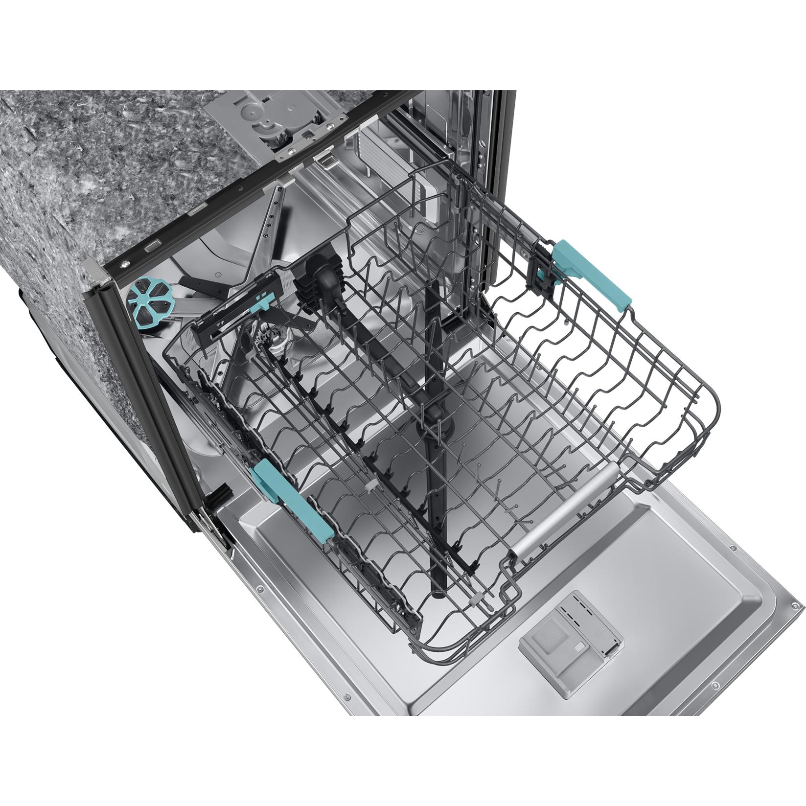 Samsung Bespoke Built-In Dishwasher with Third Rack and AI Wash DW90F89P0USRAA IMAGE 8