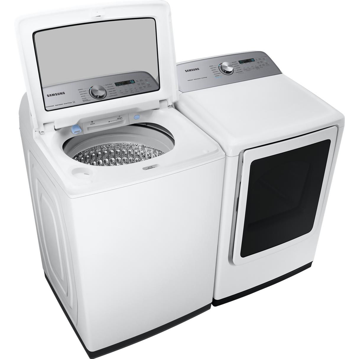 Samsung 7.4 Cu.Ft. 5500 Series Electric Dryer with Steam DVE52DG5505W/AC IMAGE 14