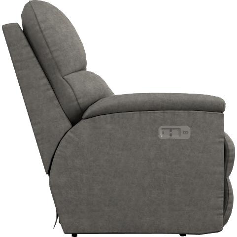 La-Z-Boy Trouper Power Reclining Sofa w/ Headrest - Charcoal IMAGE 3