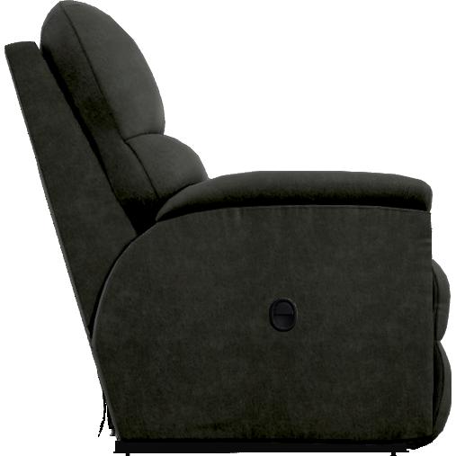 La-Z-Boy Trouper Reclining Loveseat w/ Console - Ink IMAGE 3
