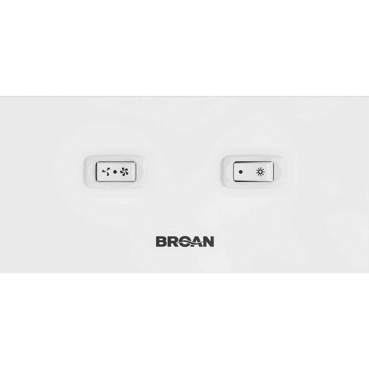 Broan 42-inch Glacier GLA1 Series Under-Cabinet Range Hood GLA1423WW IMAGE 6
