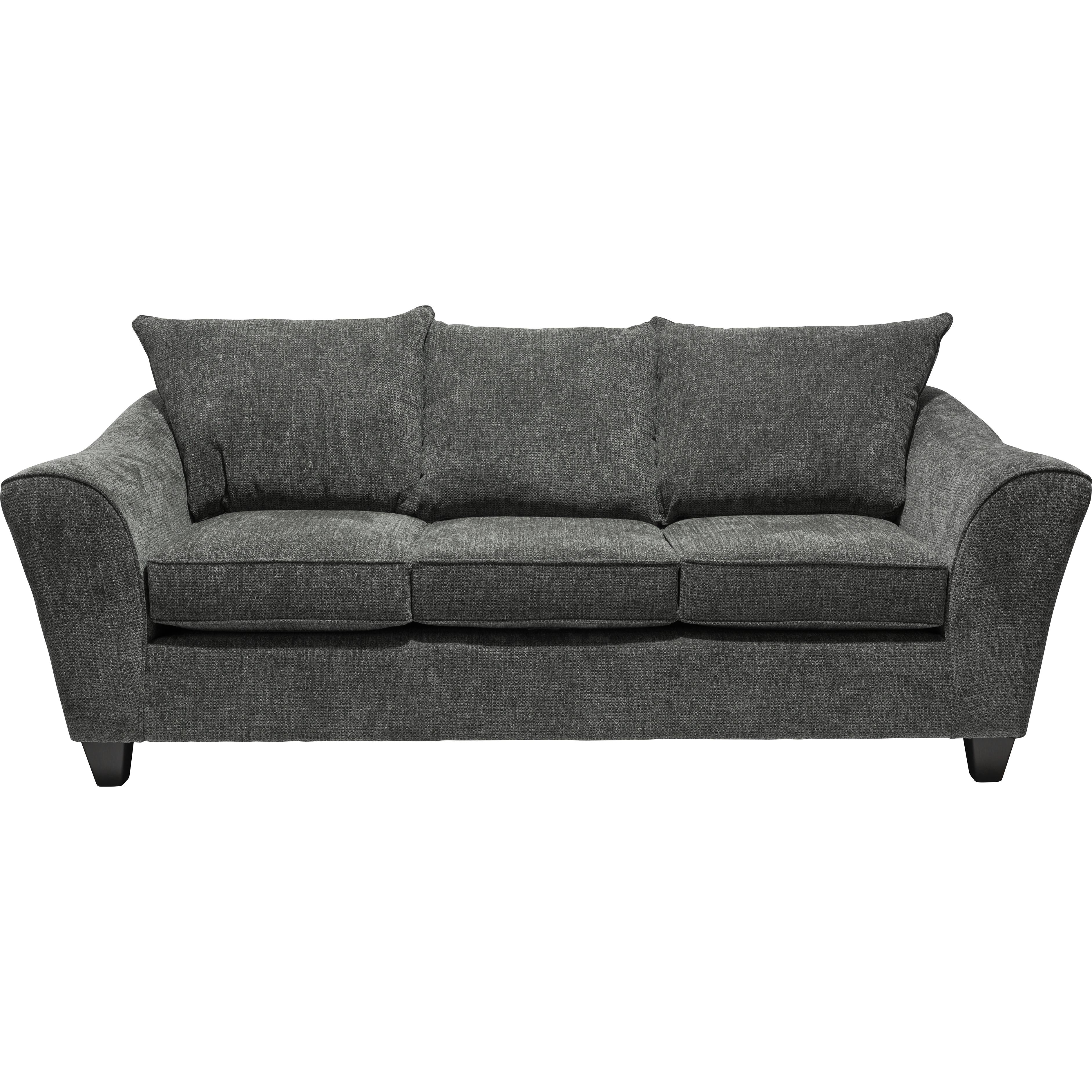 Minhas Furniture Stationary Fabric Sofa 1075 Sofa - Captive Dusk IMAGE 2