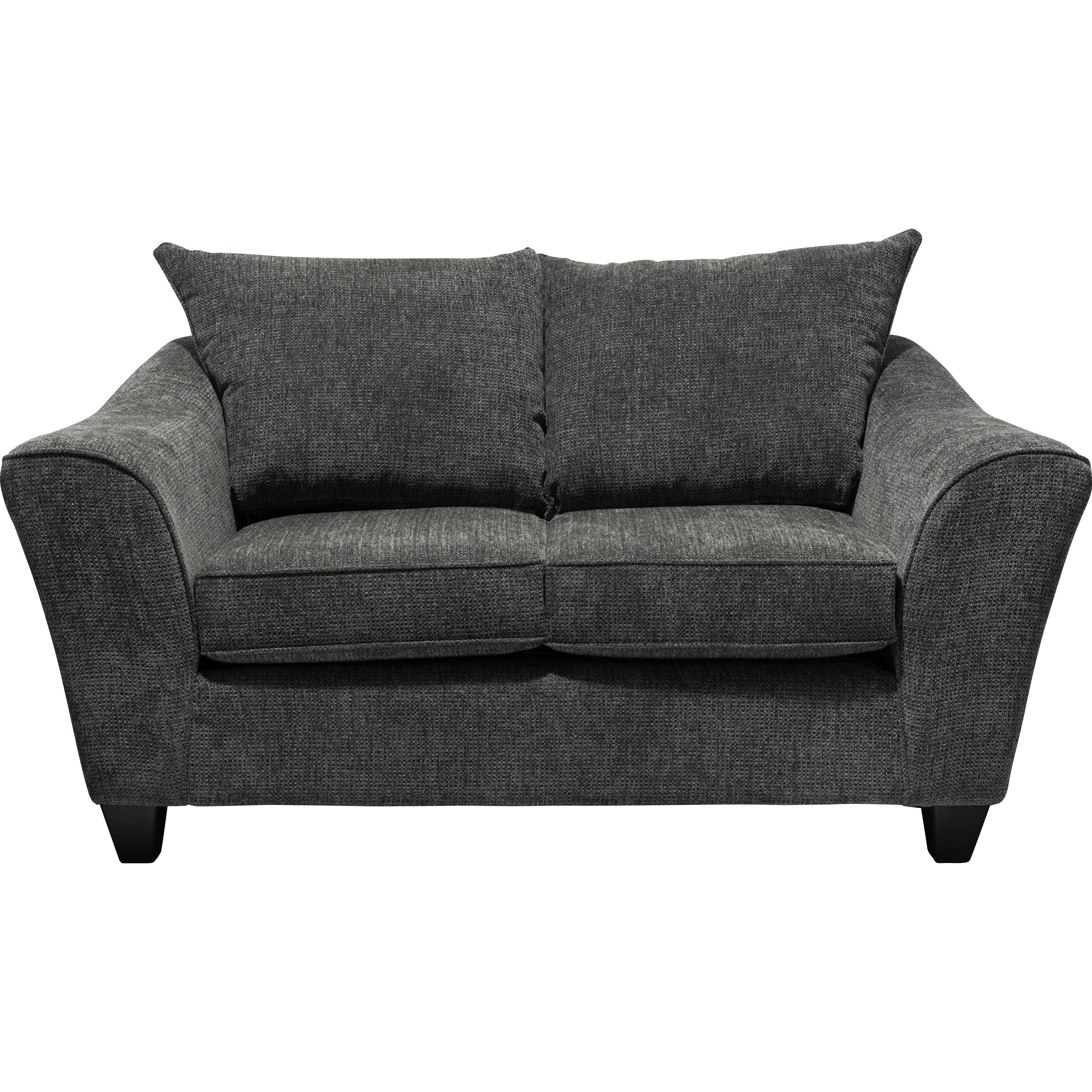Minhas Furniture Stationary Fabric Loveseat 1075 Loveseat - Captive Dusk IMAGE 2
