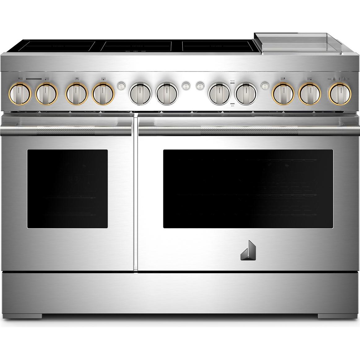 JennAir 48-inch, 6.3 cu. ft. Freestanding Induction Range with Griddle JPIGC748RL IMAGE 1