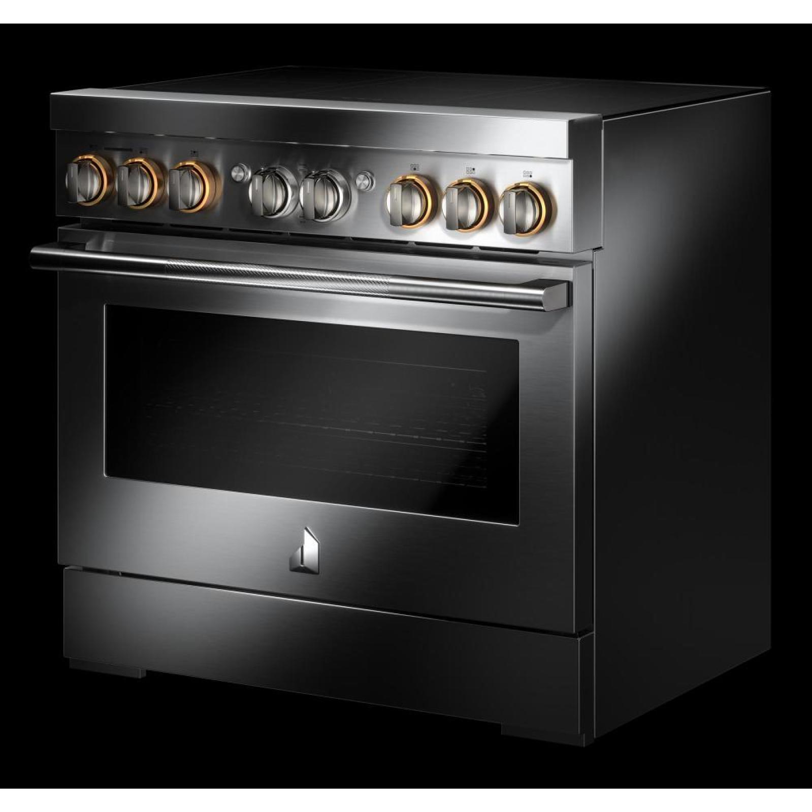 JennAir 36-inch, 5.1 cu. ft. Freestanding Induction Range with Wi-Fi JPIFC736RL IMAGE 7