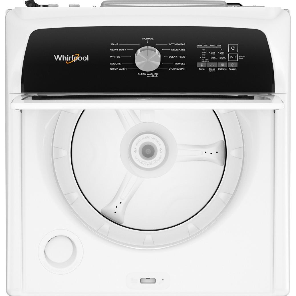 Whirlpool 5.2 cu. ft. Top Loading Washer with Built-in Faucet WTW5025SW IMAGE 4