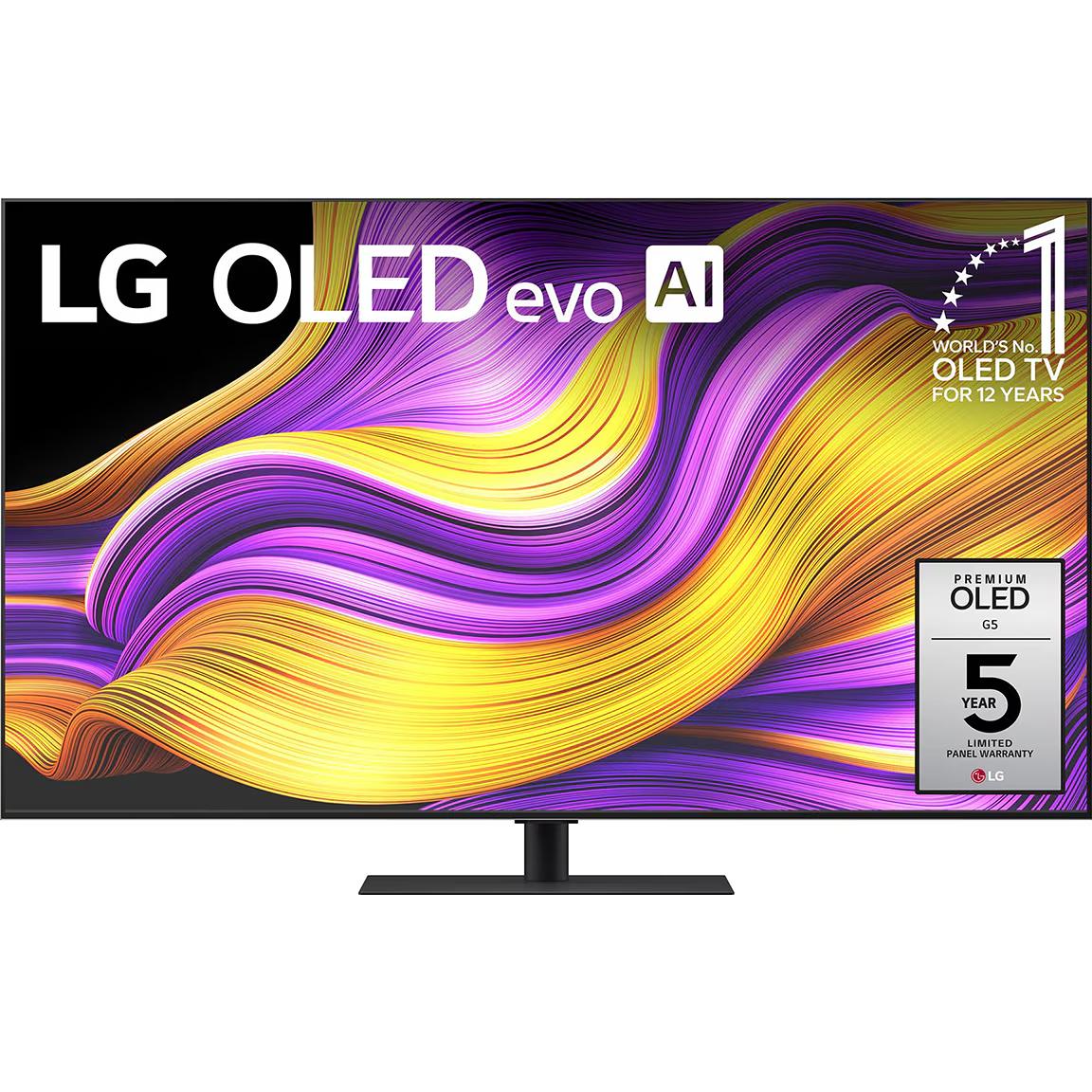 LG 55-inch OLED evo AI G5 4K Smart TV OLED55G5SUB IMAGE 1