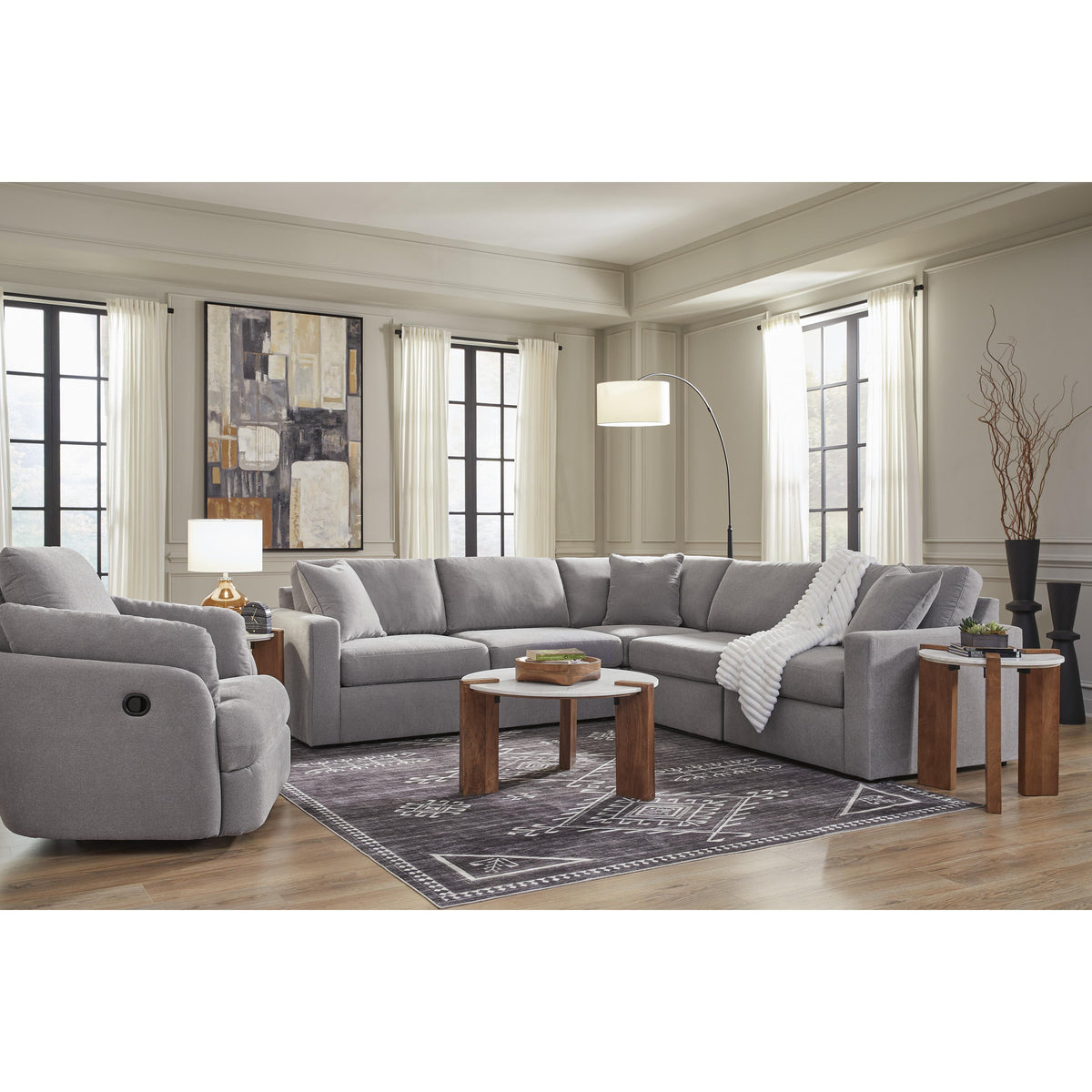 Signature Design by Ashley Modmax 9210464 LAF Corner Chair IMAGE 11