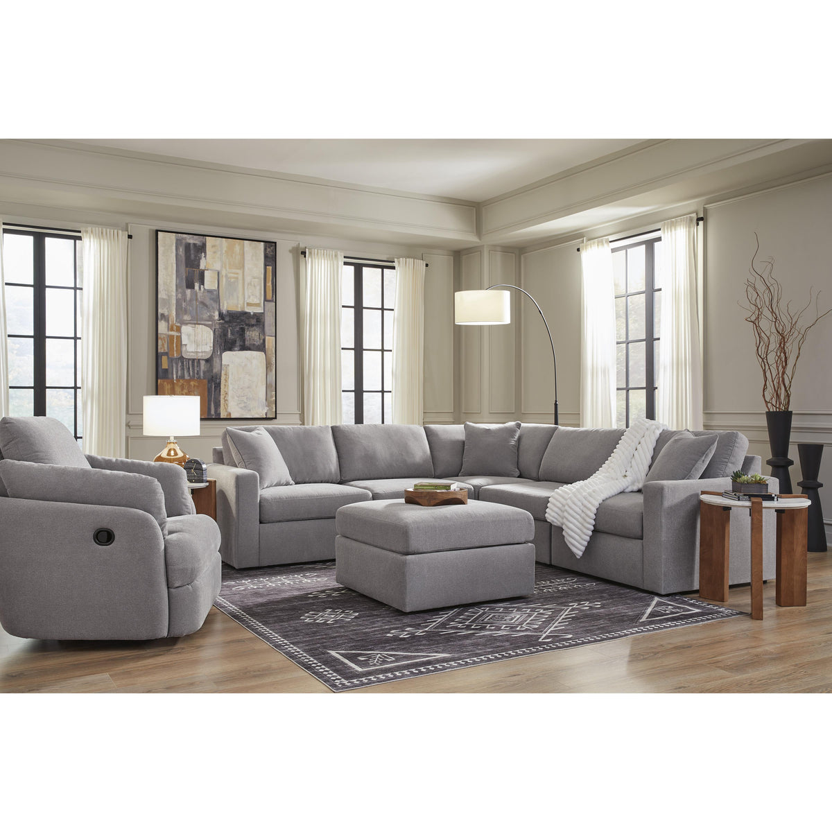 Signature Design by Ashley Modmax 9210465 RAF Corner Chair IMAGE 14