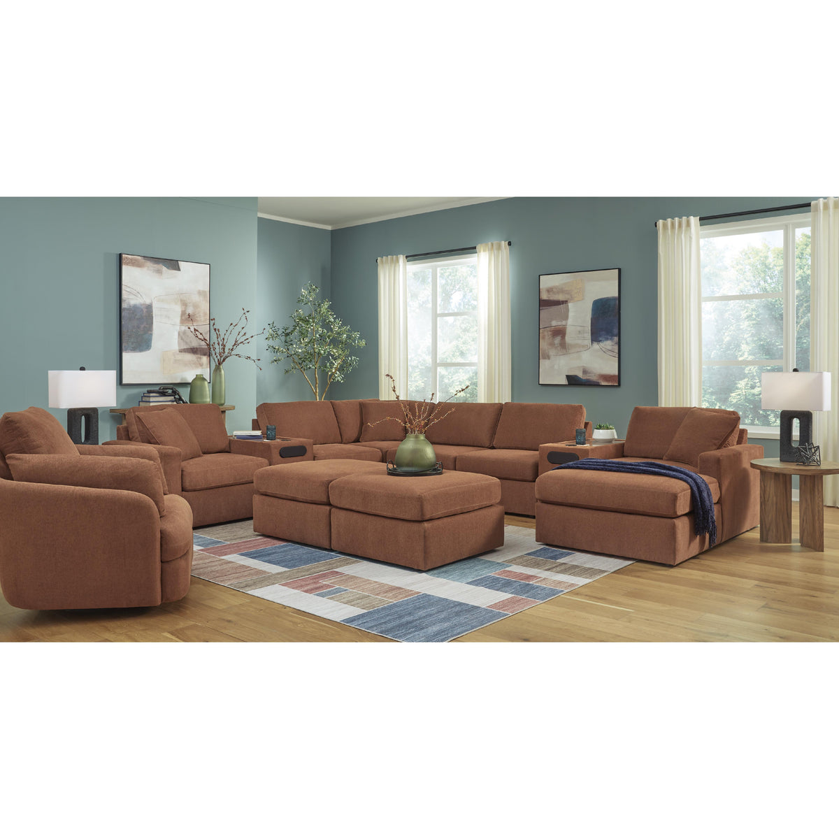 Signature Design by Ashley Modmax 9210217 RAF Corner Chaise IMAGE 12