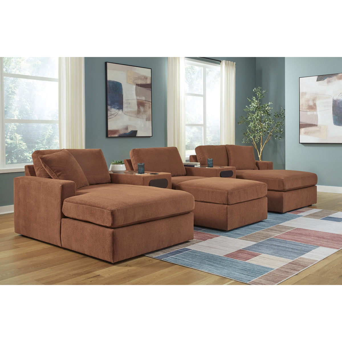 Signature Design by Ashley Modmax 9210217 RAF Corner Chaise IMAGE 6