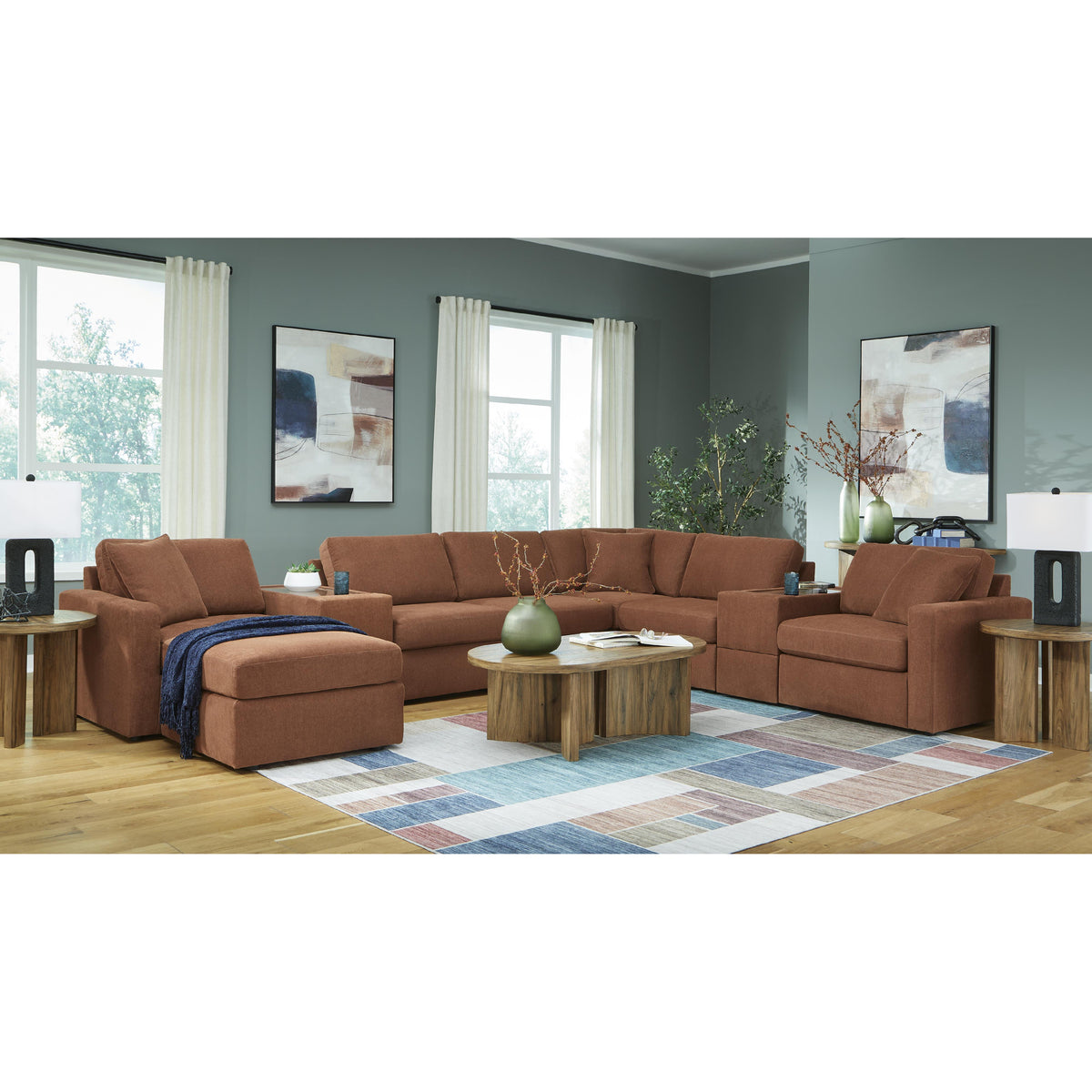 Signature Design by Ashley Modmax 9210264 LAF Corner Chair IMAGE 19