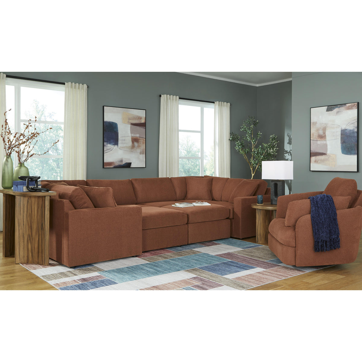 Signature Design by Ashley Modmax 9210264 LAF Corner Chair IMAGE 8