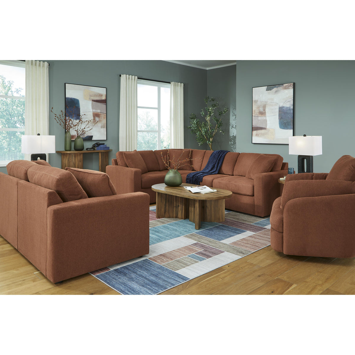 Signature Design by Ashley Modmax 9210265 RAF Corner Chair IMAGE 11
