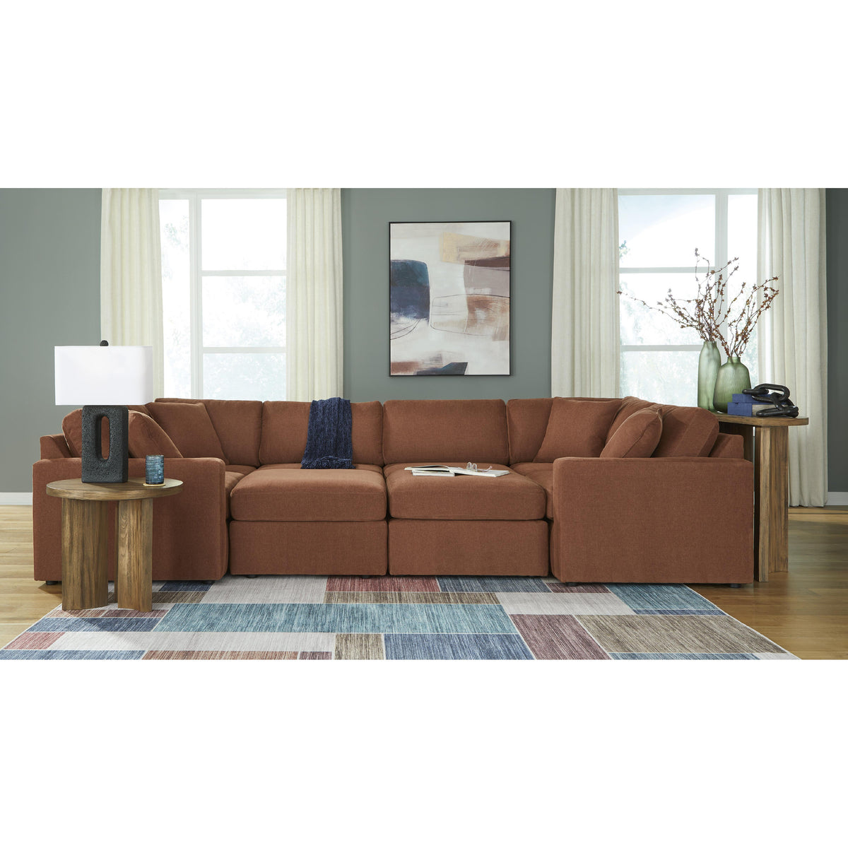 Signature Design by Ashley Modmax 9210265 RAF Corner Chair IMAGE 8